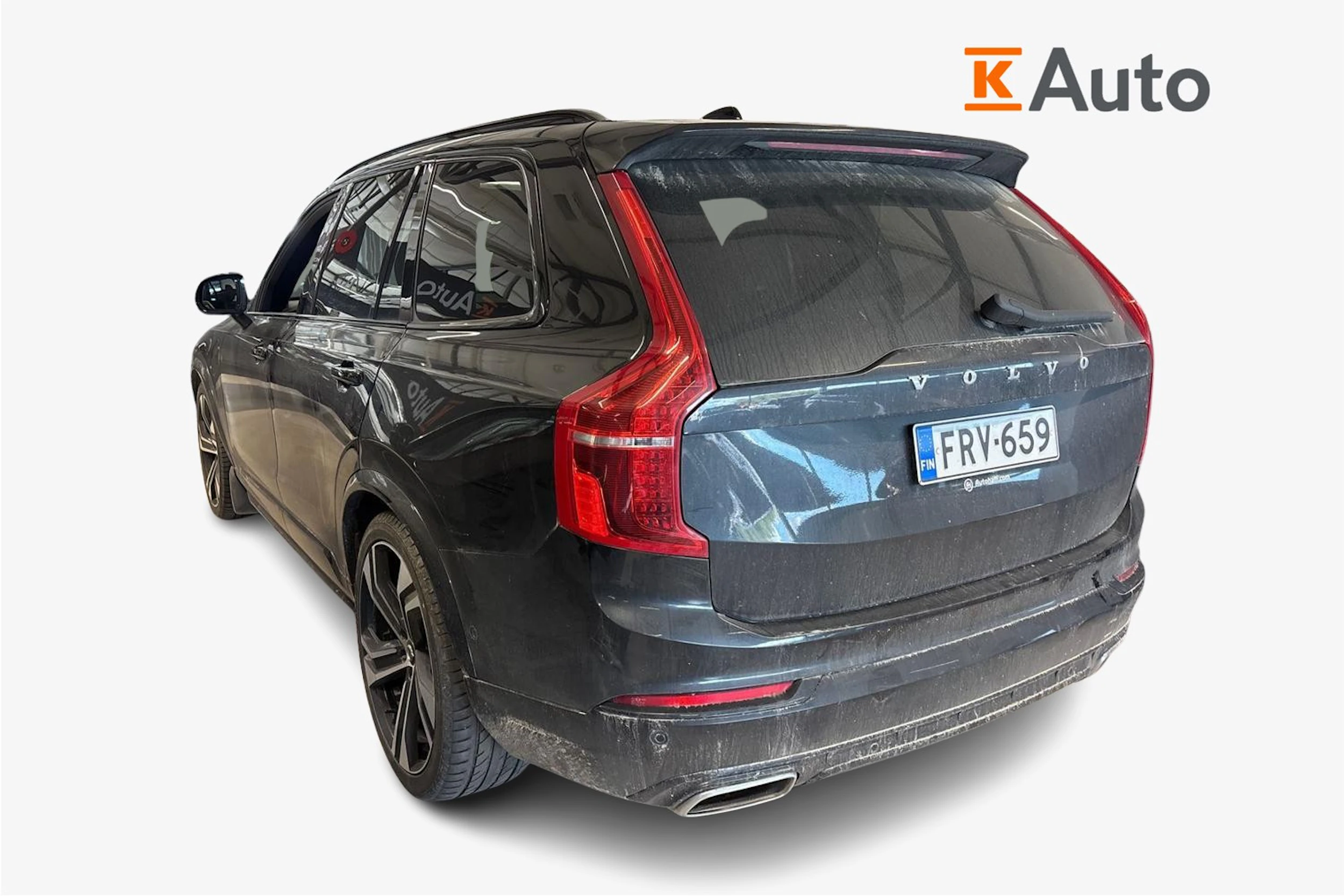 musta Volvo XC90 2020 kuva 2.