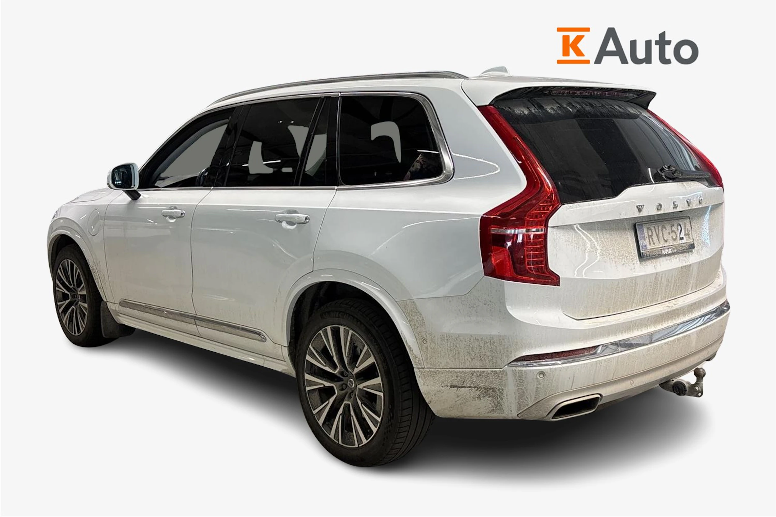 valkoinen Volvo XC90 2020 kuva 2.