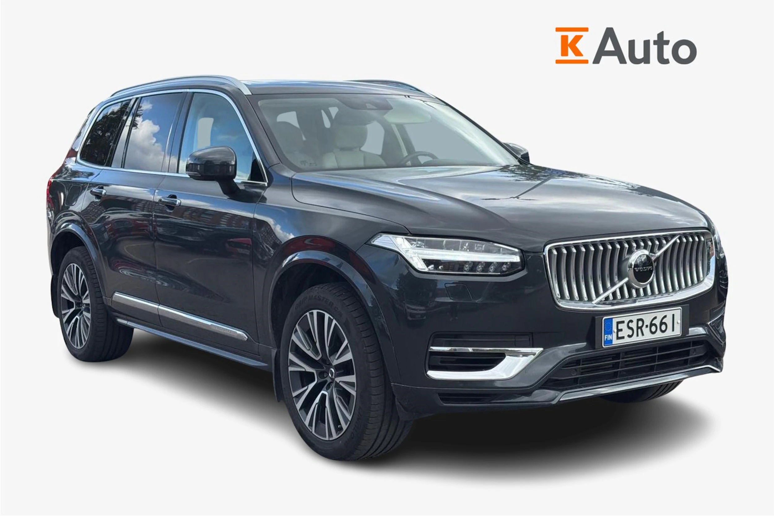 harmaa Volvo XC90 2021 kuva 1.