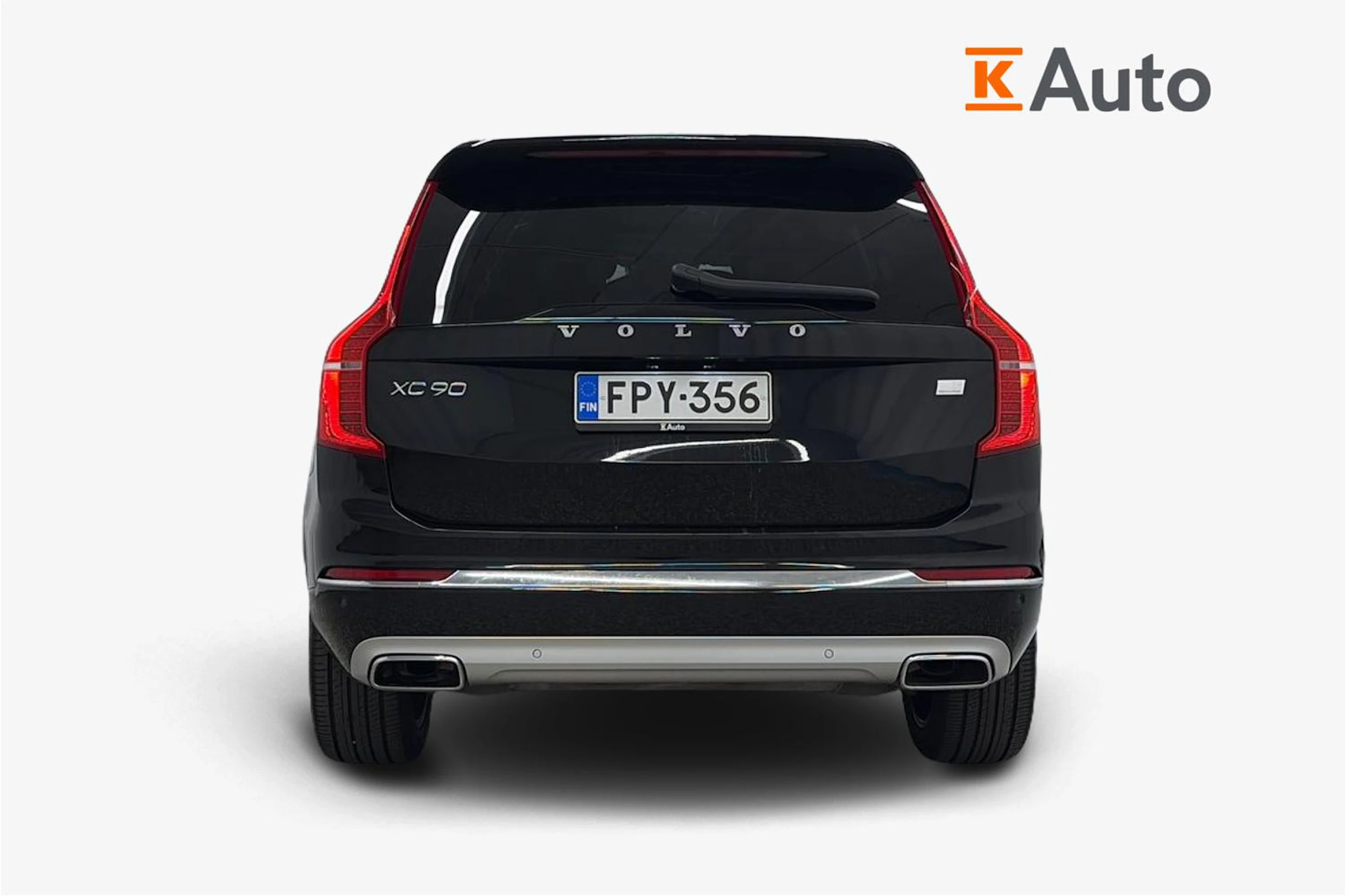 musta Volvo XC90 2021 kuva 3.