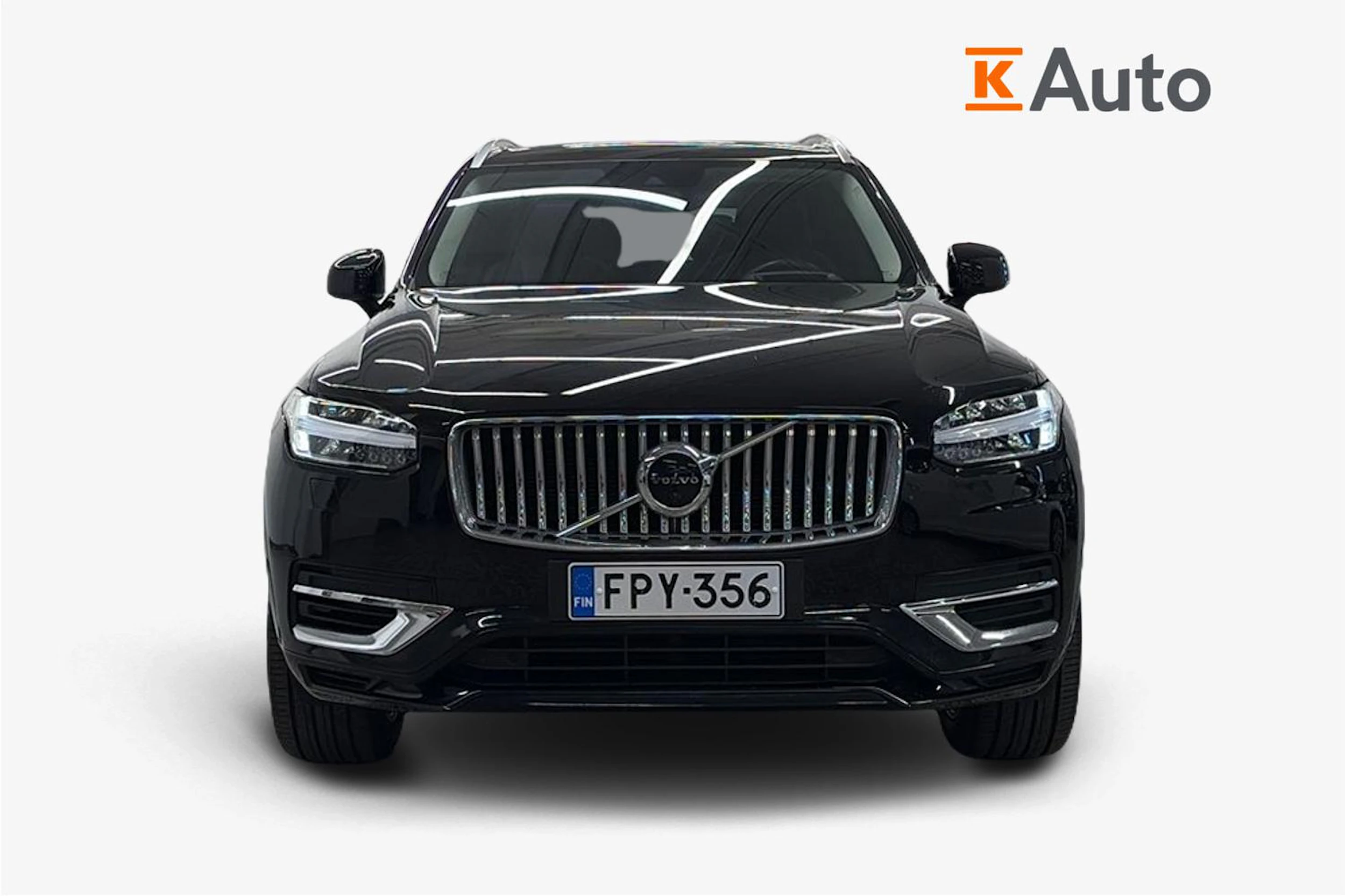 musta Volvo XC90 2021 kuva 4.