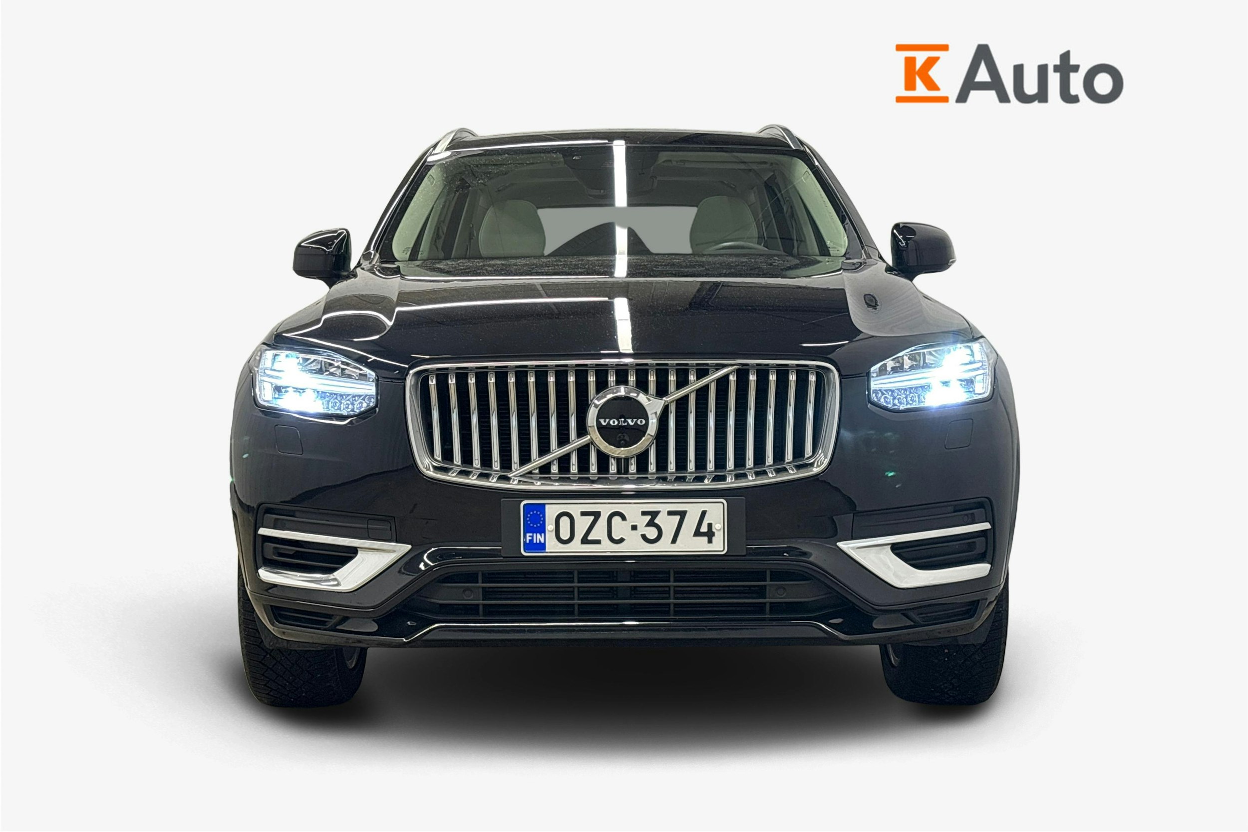 musta Volvo XC90 2022 kuva 5.