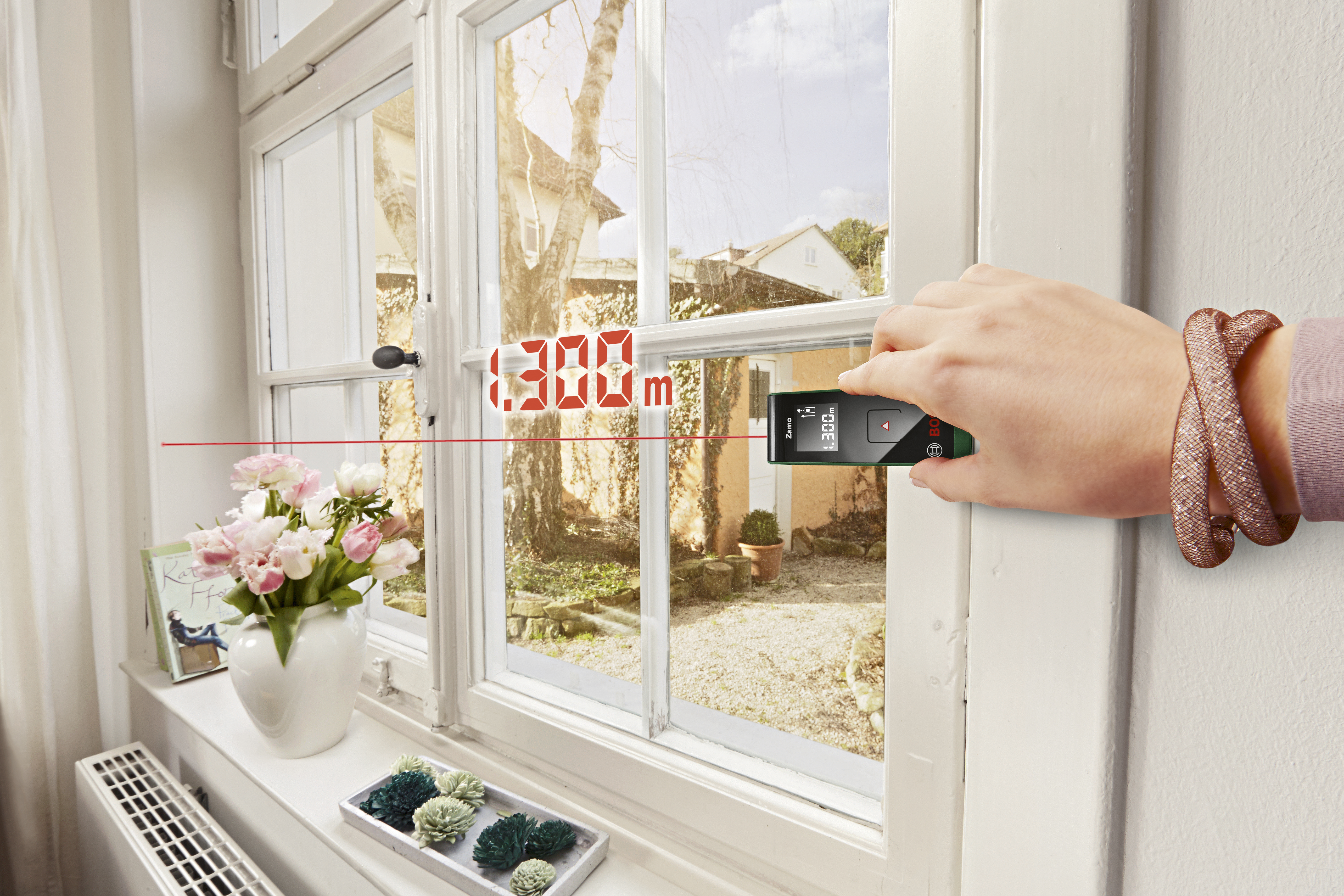 Laseretäisyysmittari Bosch Zamo