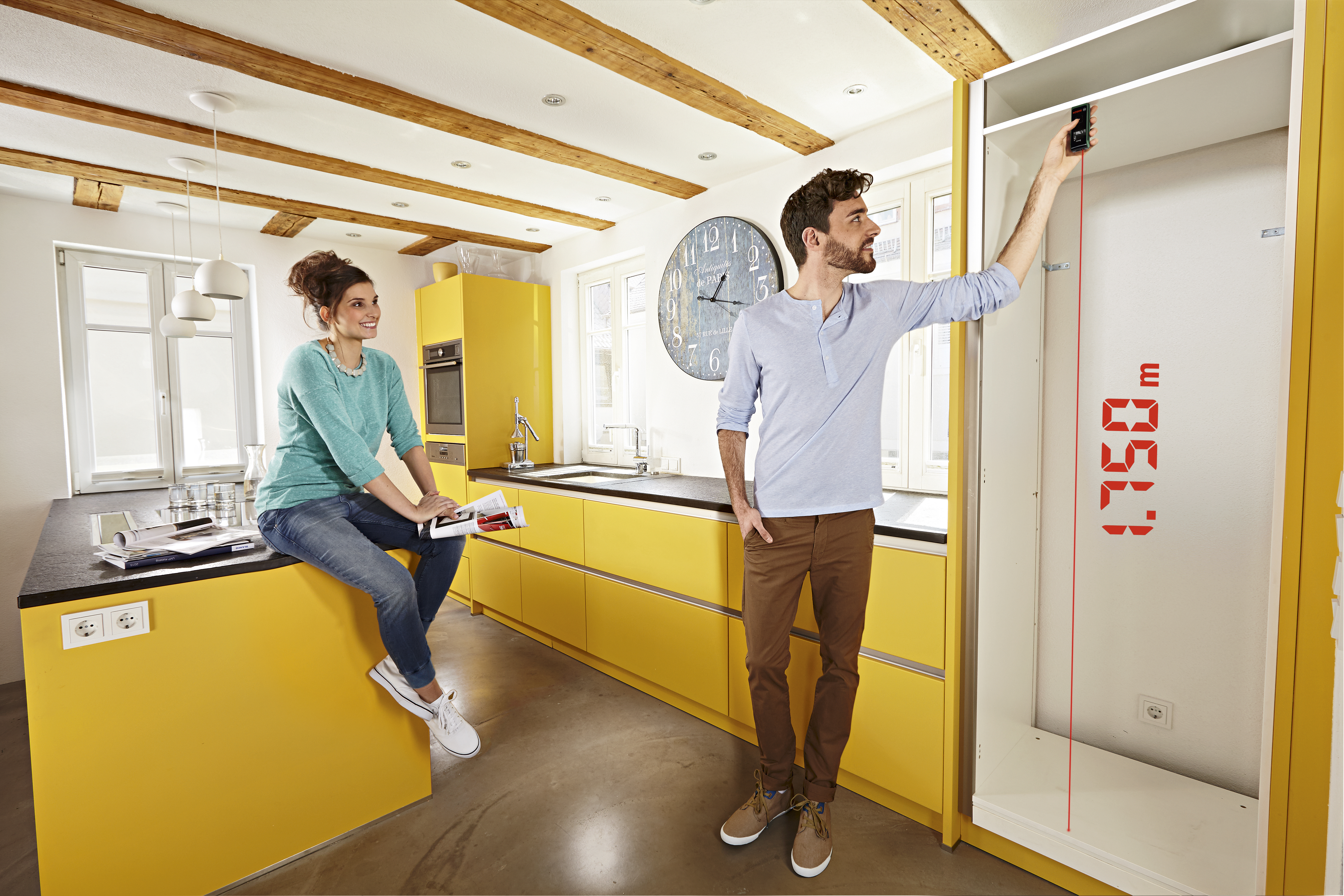 Laseretäisyysmittari Bosch Zamo