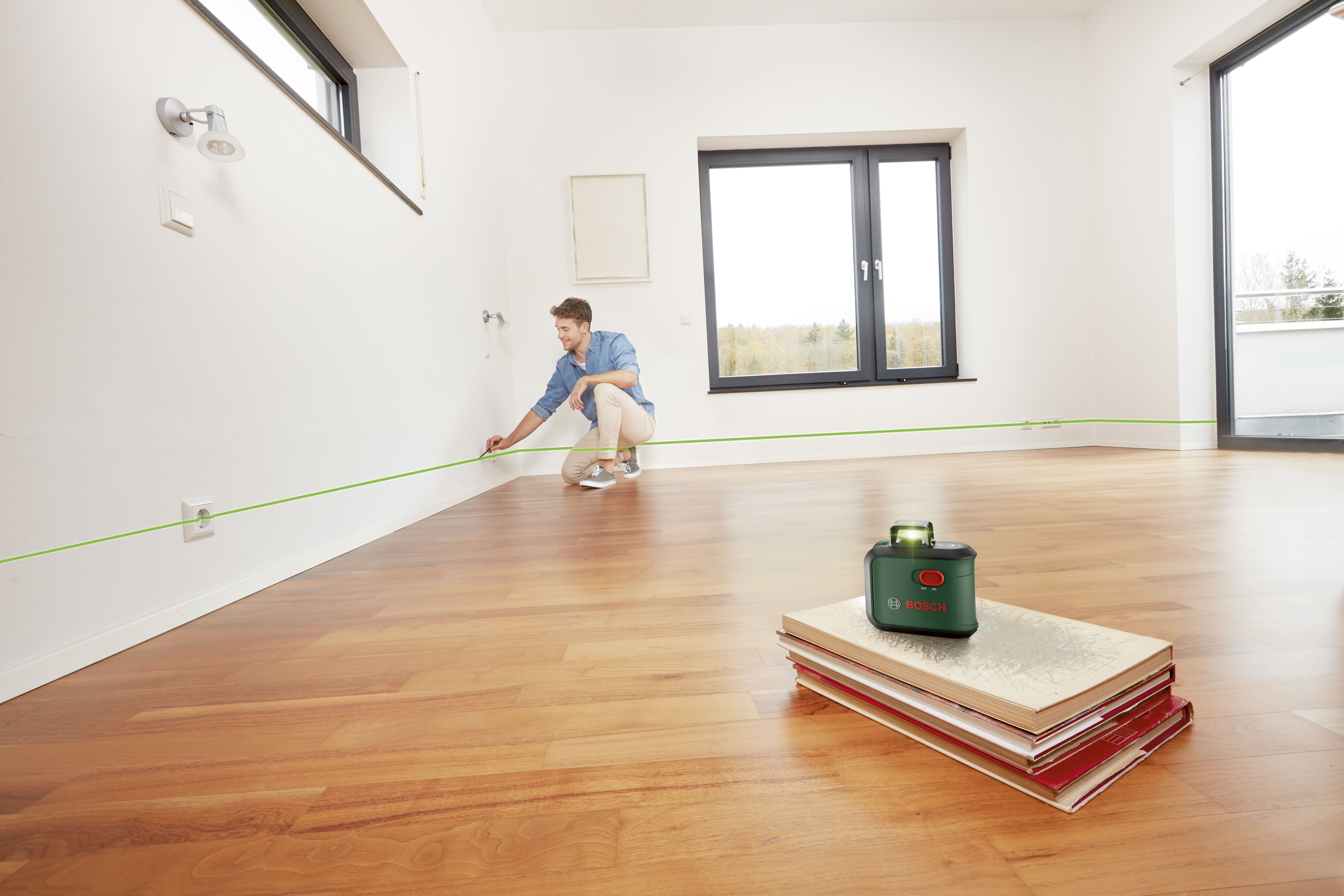 Linjalaser Bosch Advanced Level 360