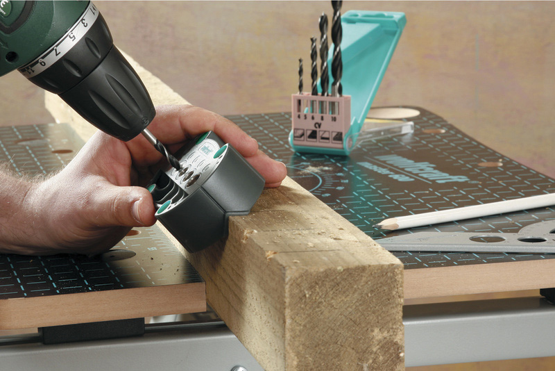 Porausohjain Wolfcraft 4,5,6,8,10mm