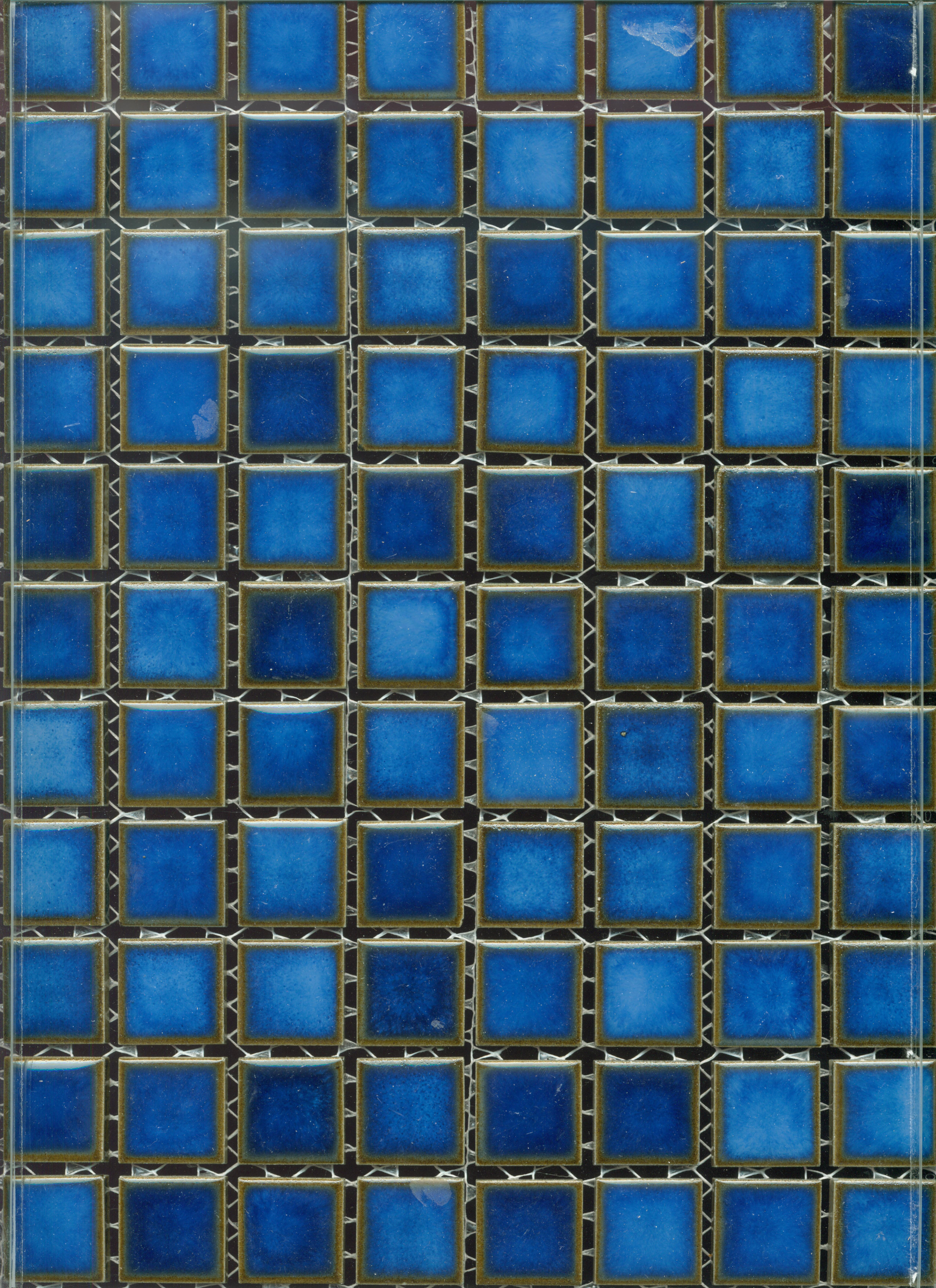 Mosaiikki Cello Unicolor 2,5x2,5 koboltinsininen kiiltävä