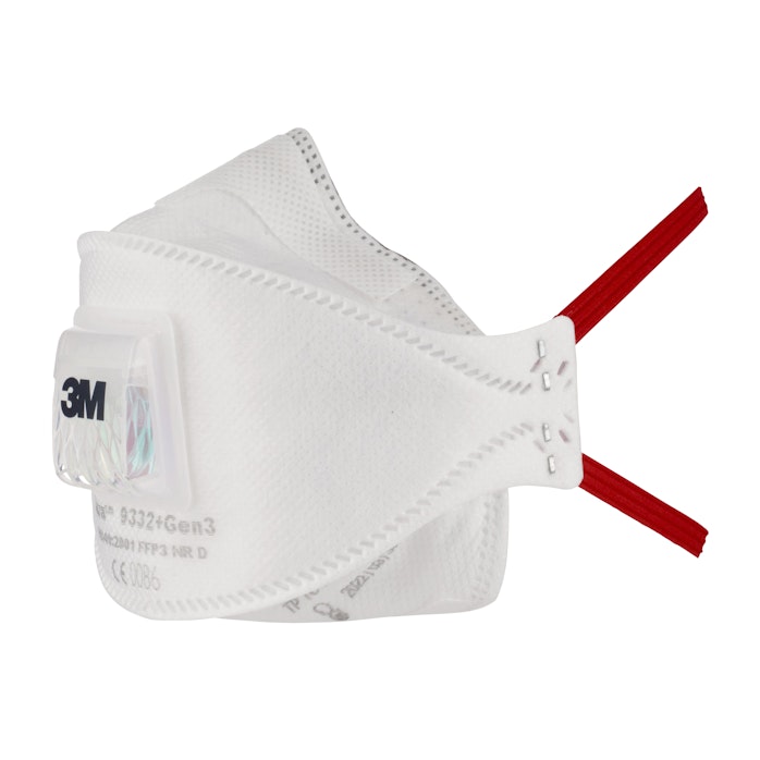 HENGITYSSUOJAIN 3M 9332+GEN3 FFP3 VENTTIILI