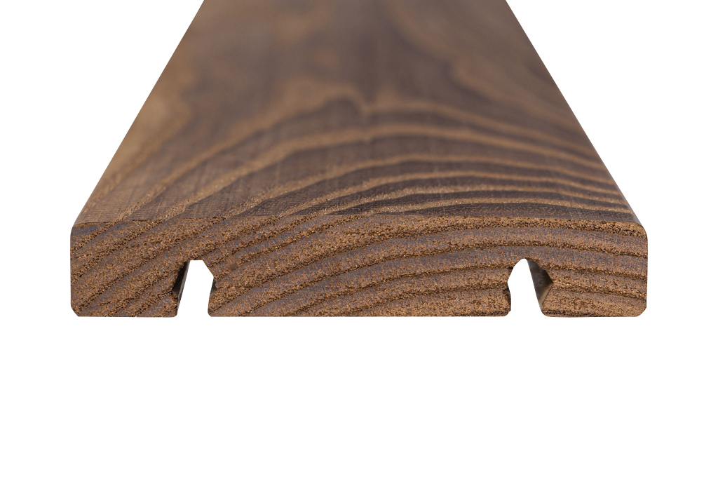 Terassilauta Thermory PaCS lämpökäsitelty saarni 21x118x2700 4kpl