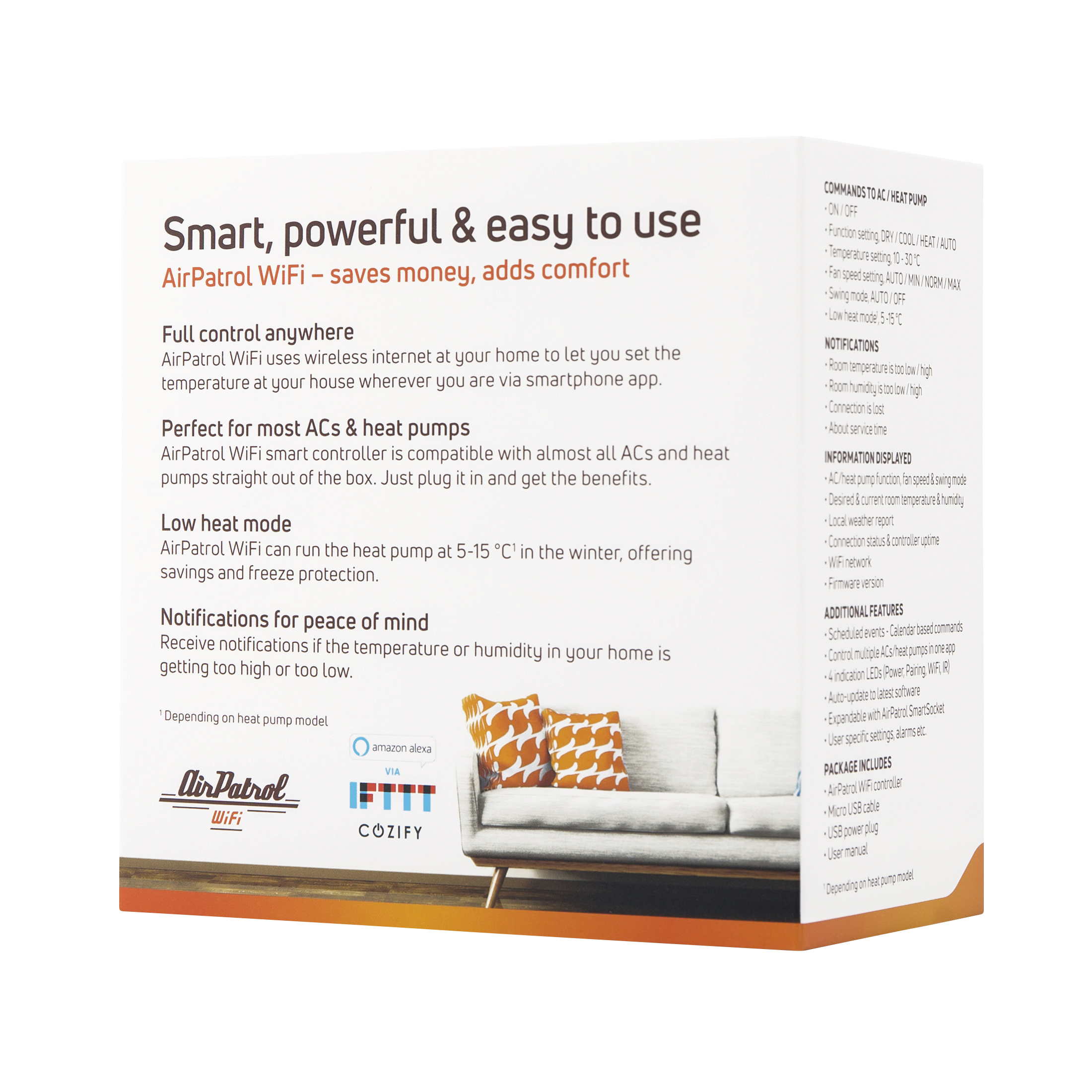 Kauko-ohjain AirPatrol Wi-Fi APW