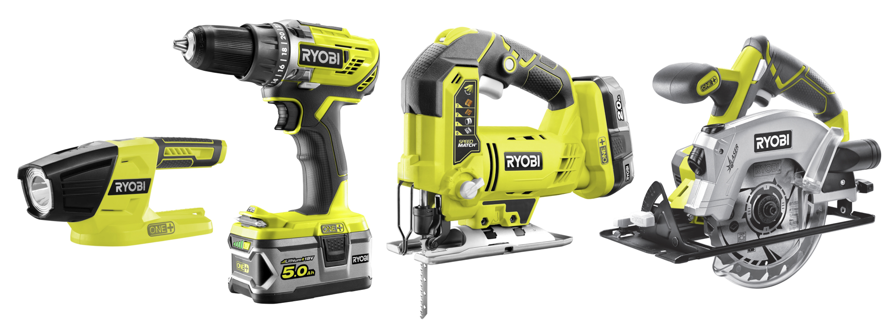 Hantverkarkit Ryobi R18Ck4A-252S 18V