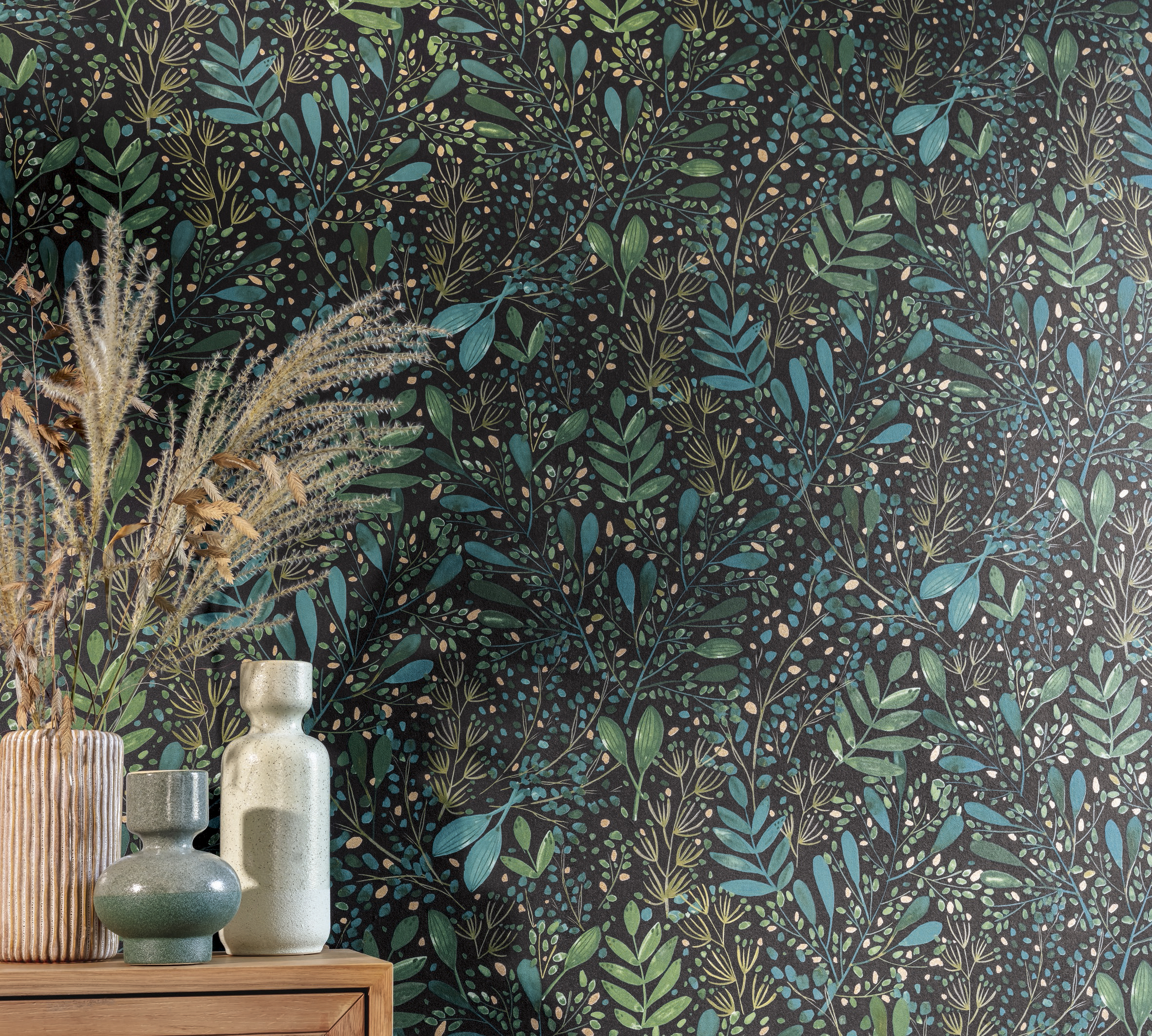 Tapetti Fortuna Green Life 101697692 10,05m vinyyli/kuitu