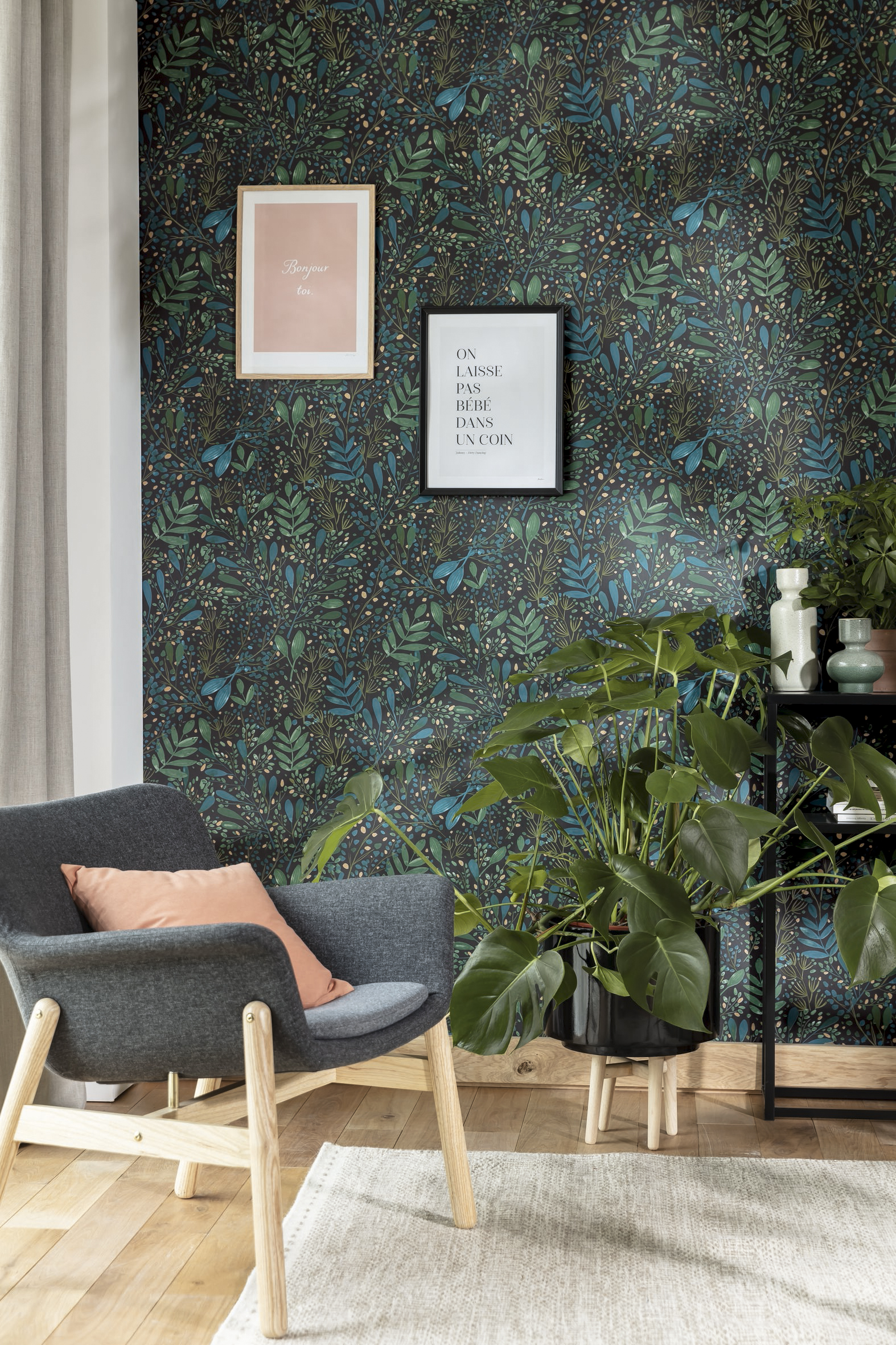 Tapetti Fortuna Green Life 101697692 10,05m vinyyli/kuitu