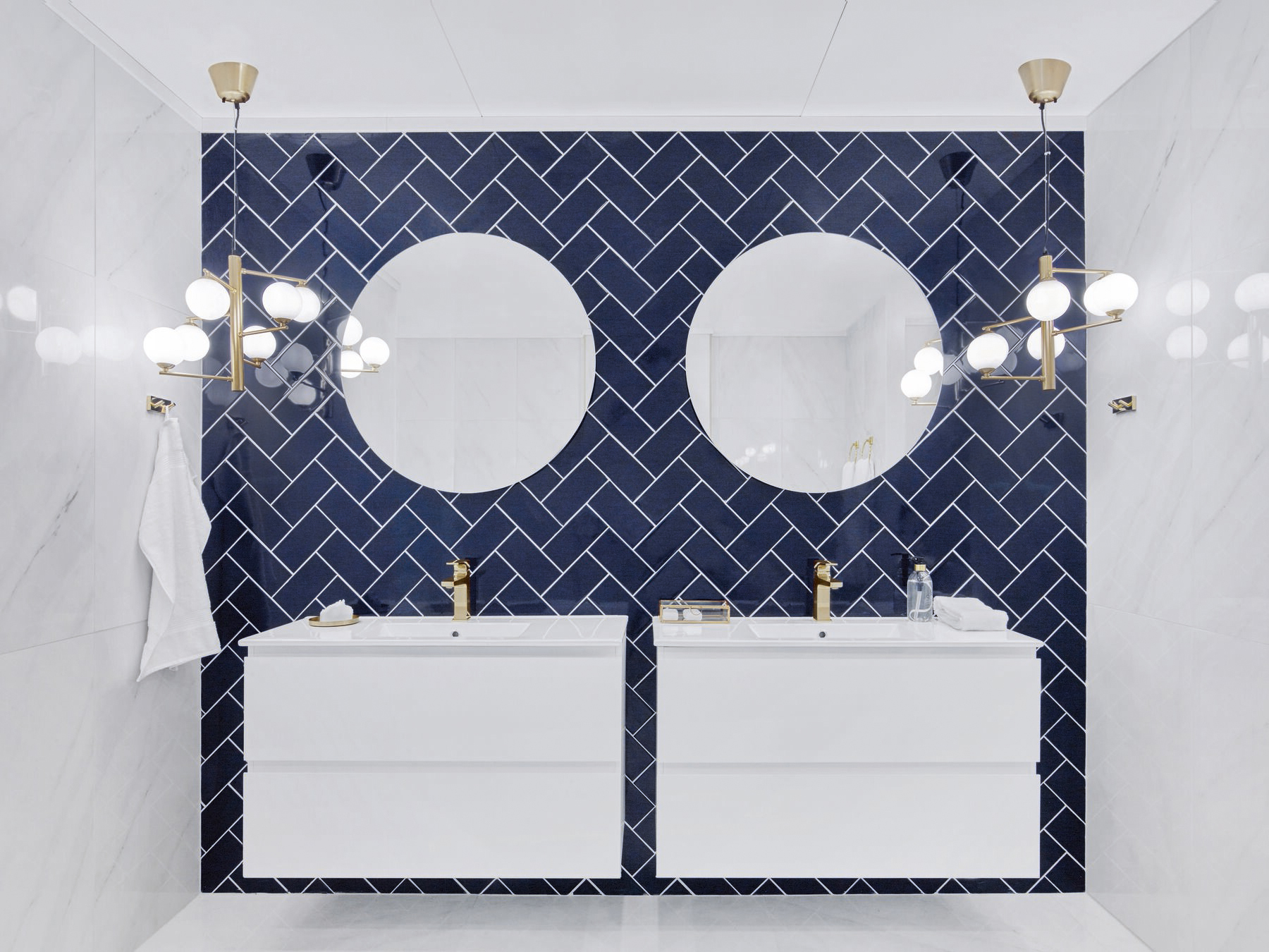 Seinälaatta Cello Primus 630.0 10x20 koboltinsininen kiiltävä 1m²