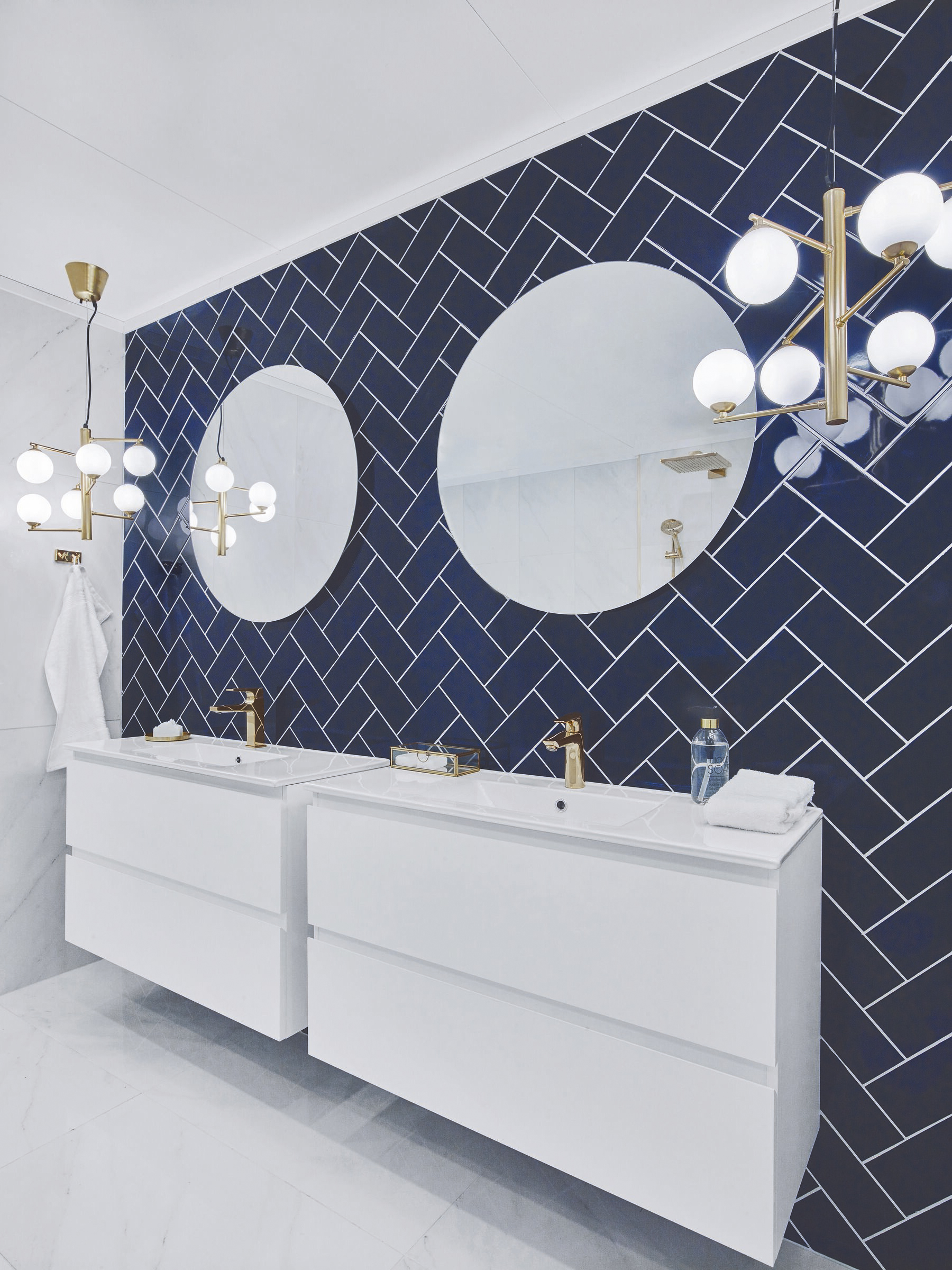 Seinälaatta Cello Primus 630.0 10x20 koboltinsininen kiiltävä 1m²