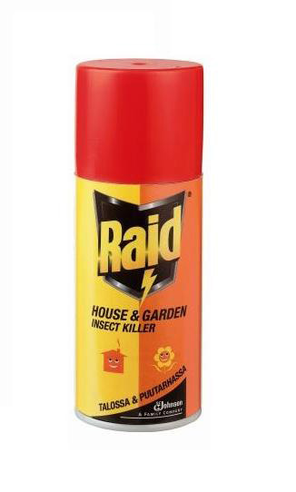 Torjuntasuihke Raid House Garden 150ml Aerosoli K Rauta