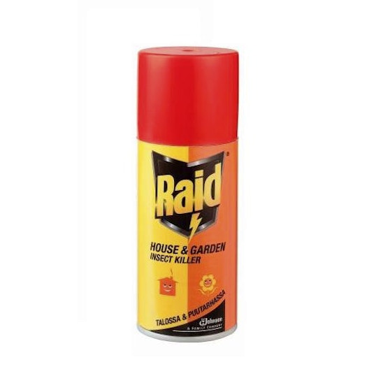 Torjuntasuihke Raid House Garden 150ml Aerosoli K Rauta