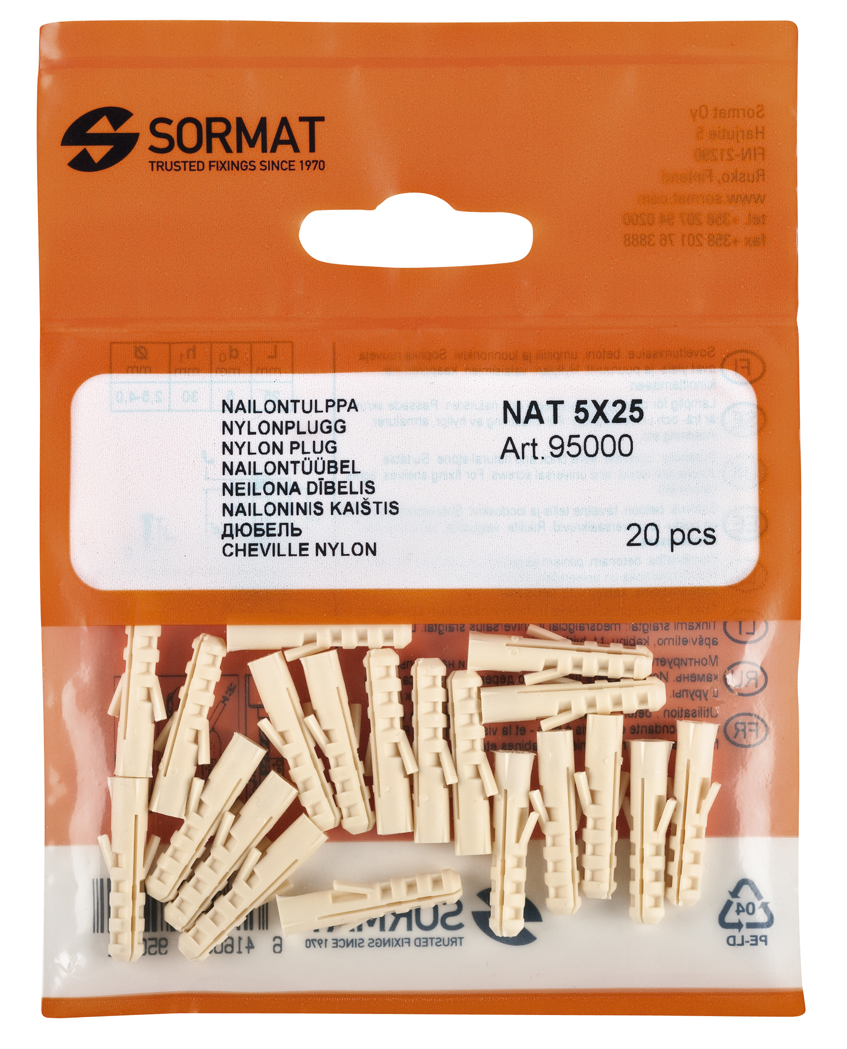 Дюбель распорный sormat nat 6x30 мм нейлон. Sormat nat. Дюбель сормат 8х40. Дюбель sormat 6мм. Дюбель нейлоновый nat 6х30 sormat 75006.