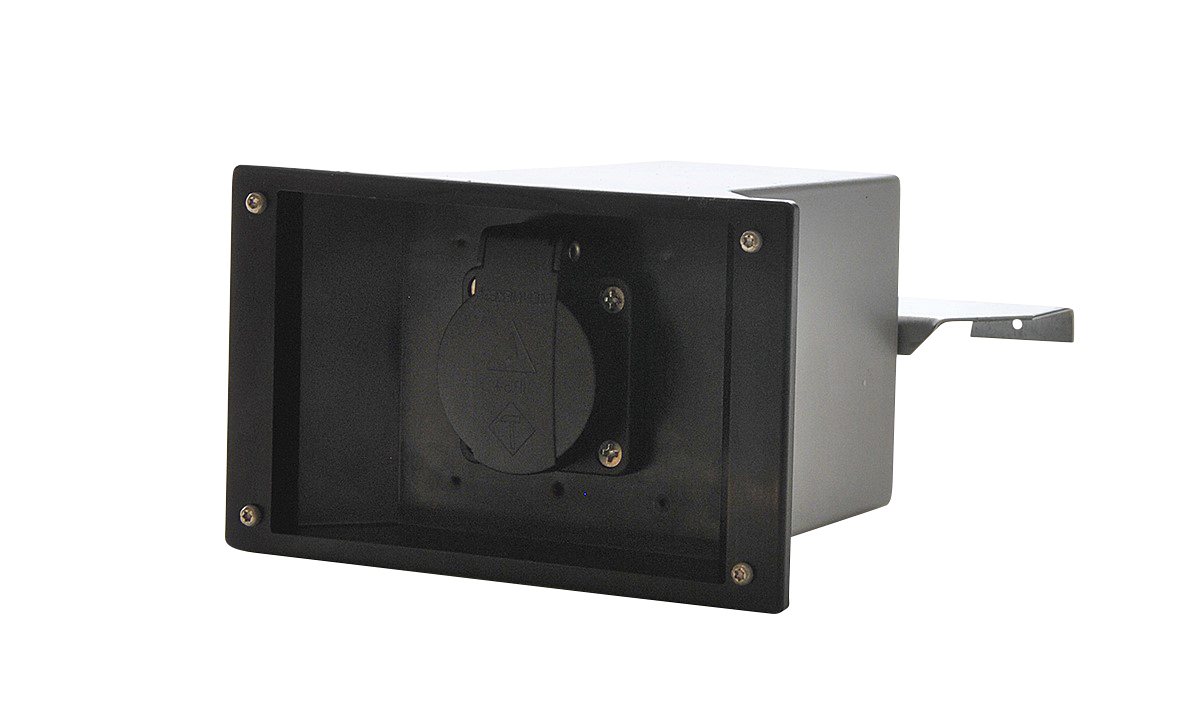 Vallikivi Pistorasia Hb 160x98x190mm Harmaa K Rauta