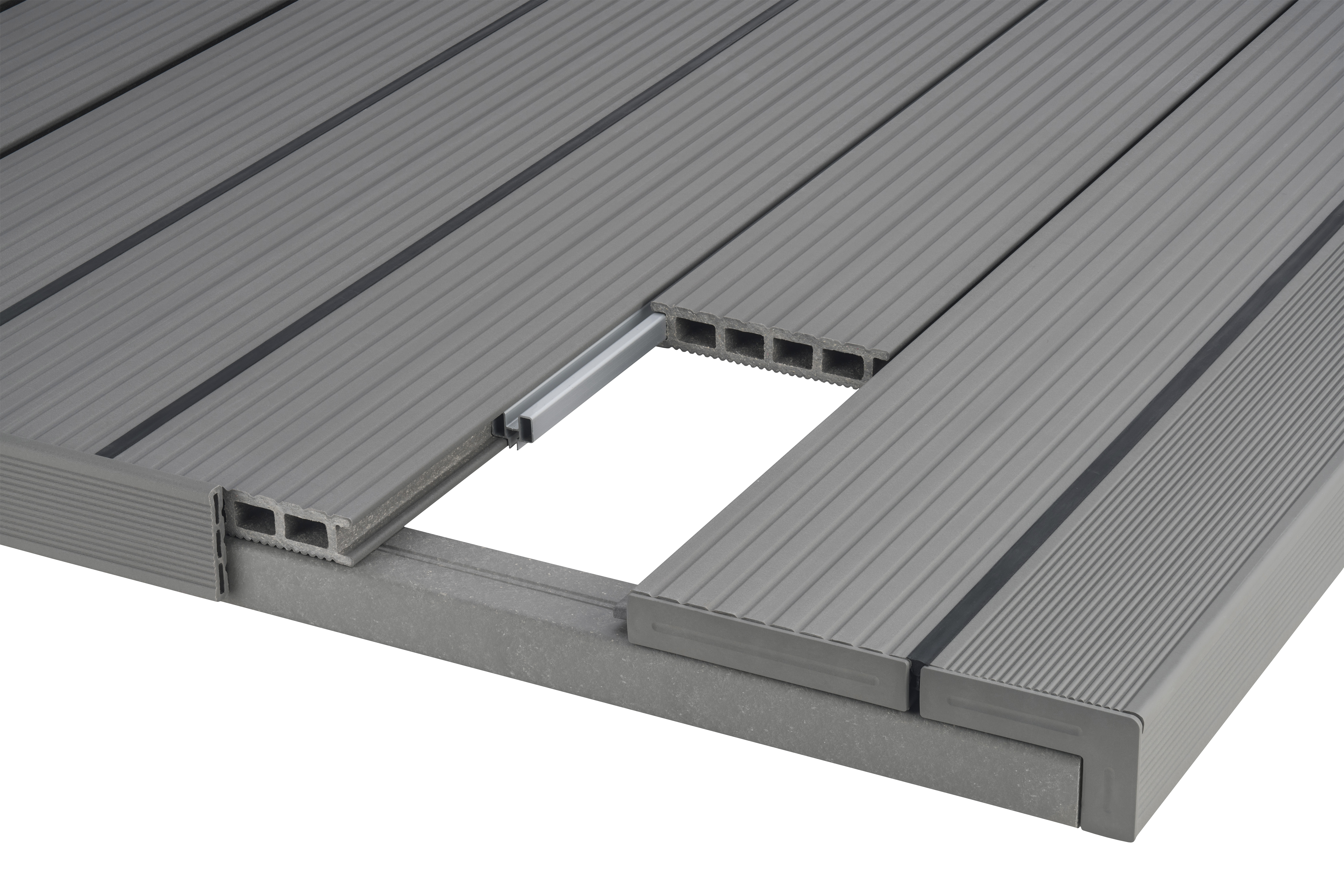 Terassilauta UPM ProFi Deck 28x150x4000 kivenharmaa