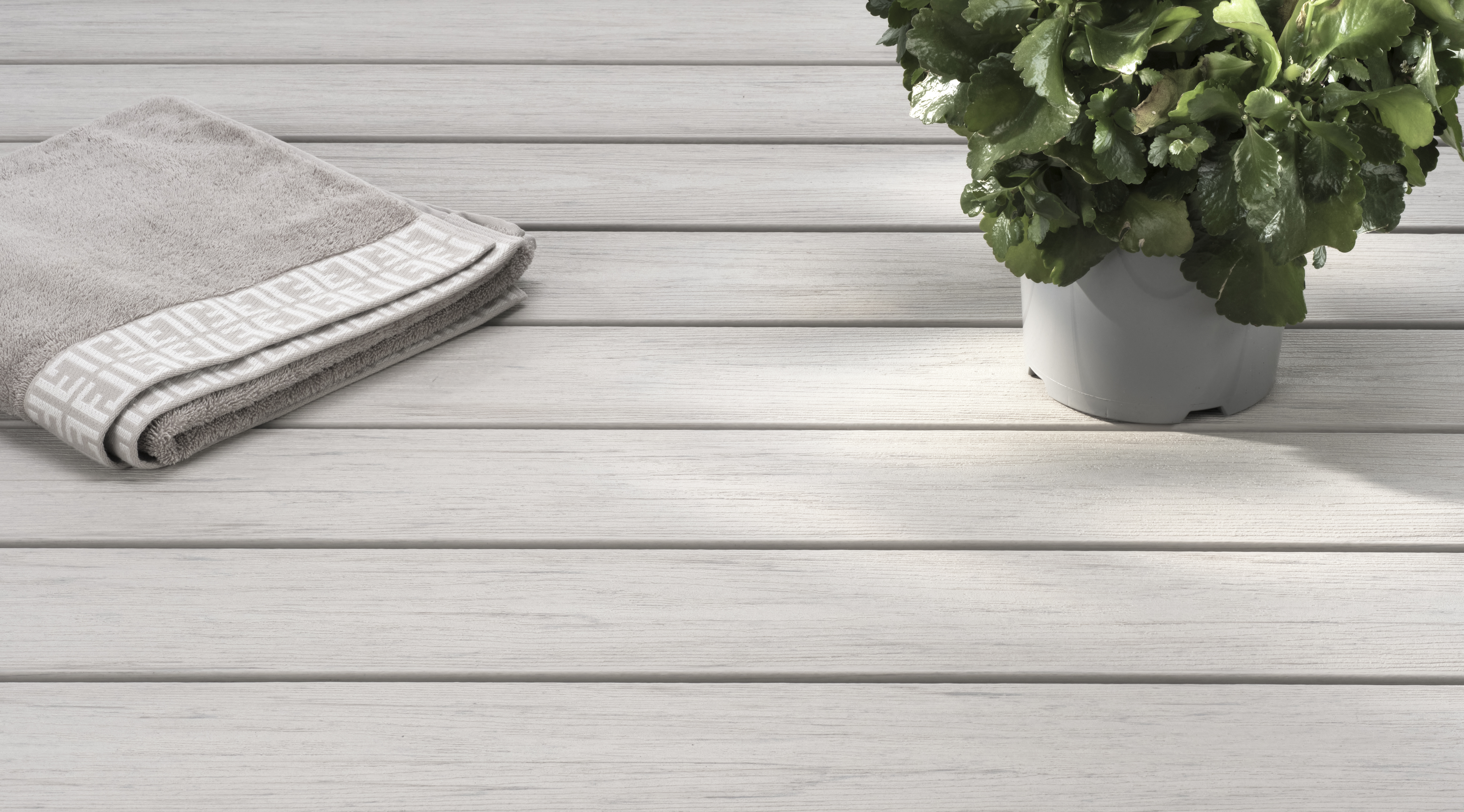 Terassilauta UPM ProFi Piazza One Nordic Ash 25x140x4000