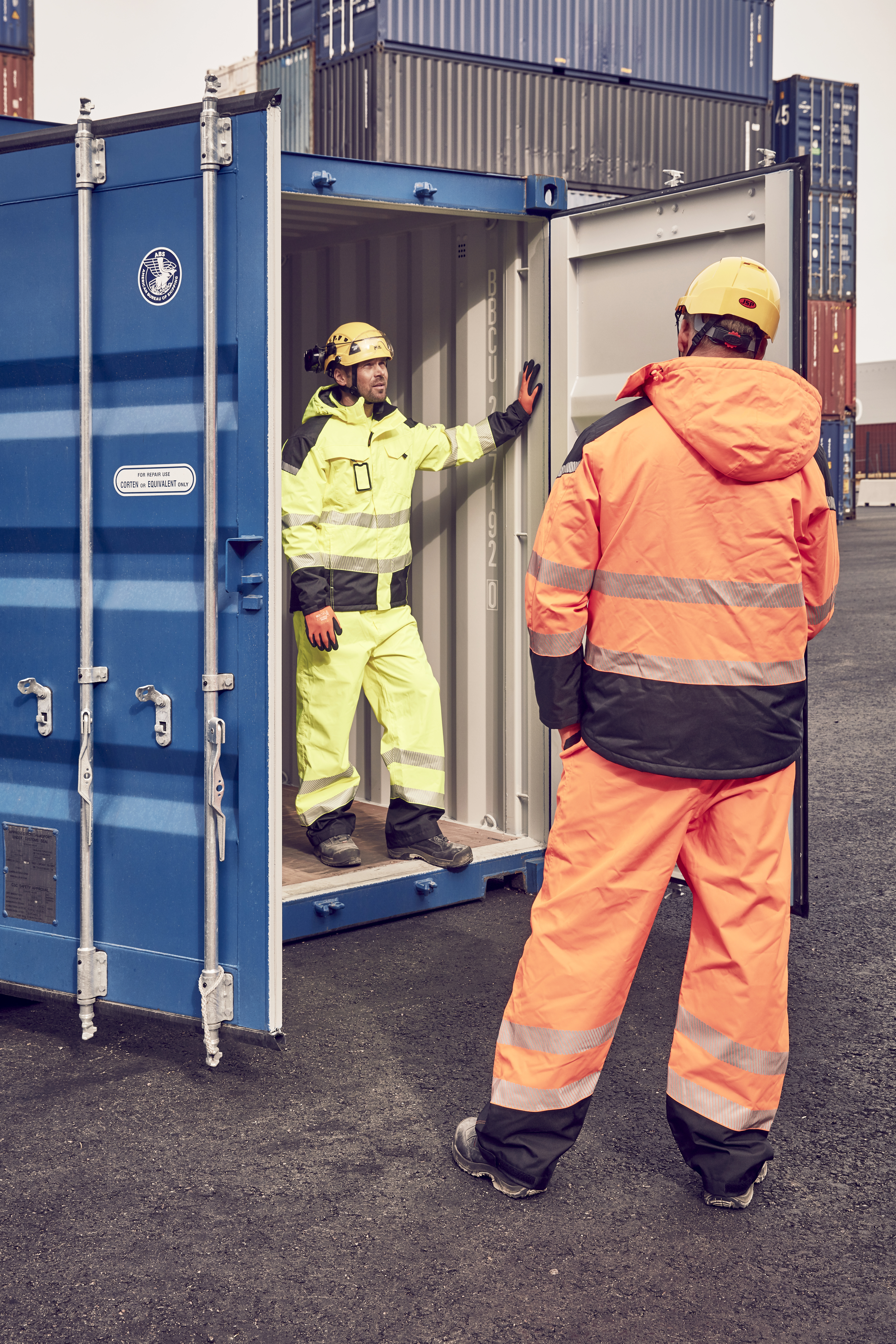 Talvitakki PROF Hi-Vis keltainen koko L