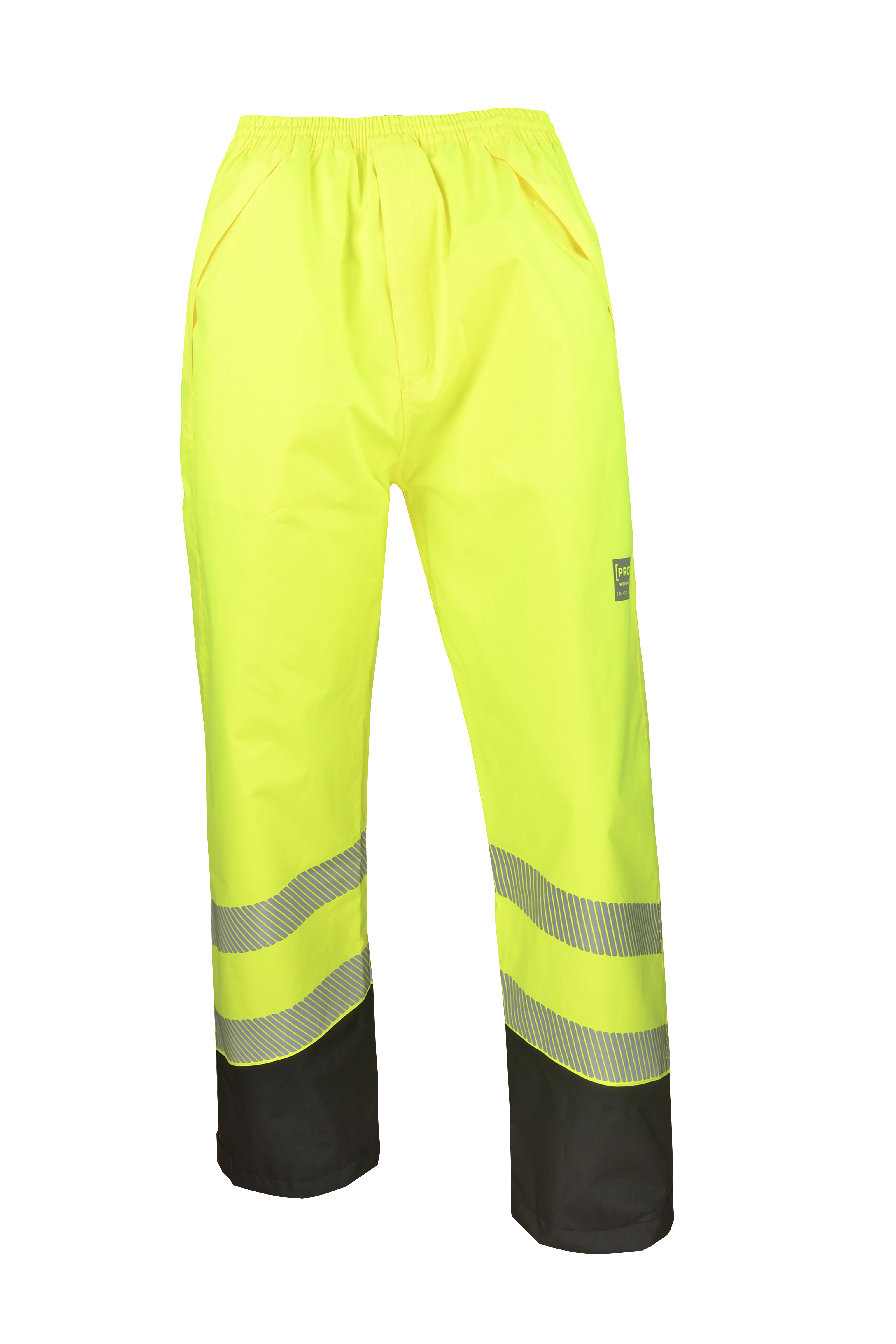 Kuorihousut PROF Hi-Vis keltainen koko L