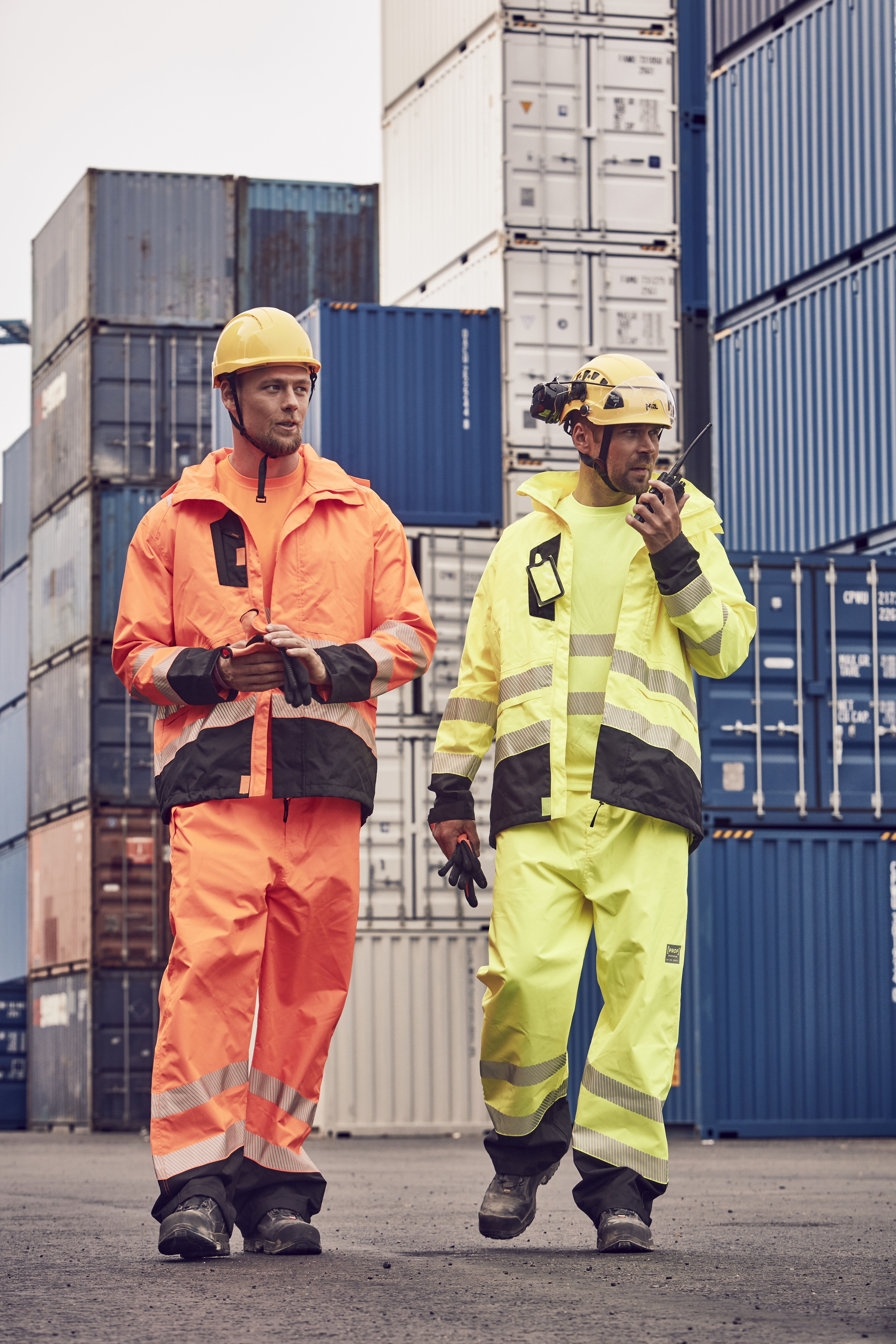 Kuoritakki PROF Hi-Vis oranssi koko L