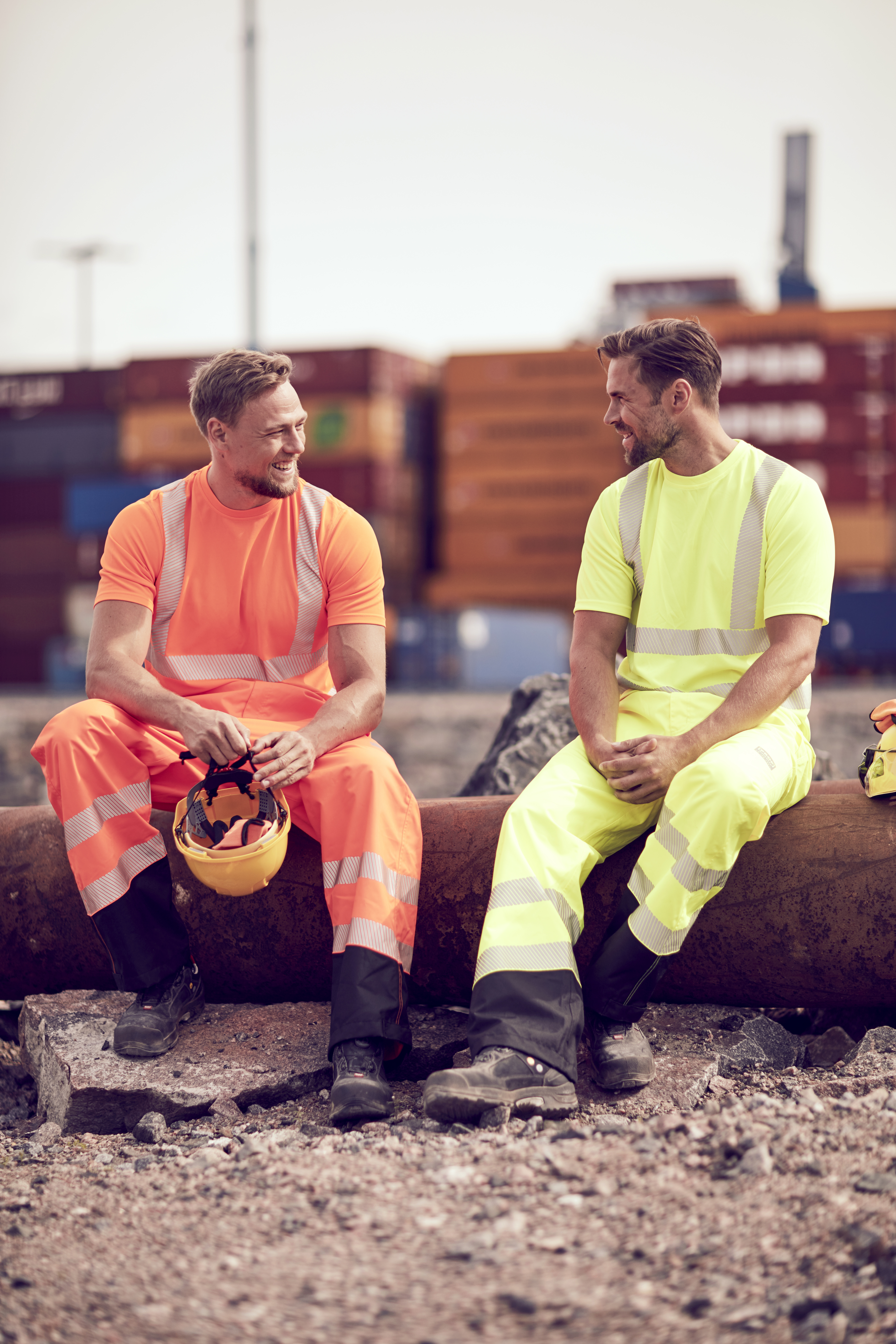 T-paita PROF Hi-Vis keltainen koko L