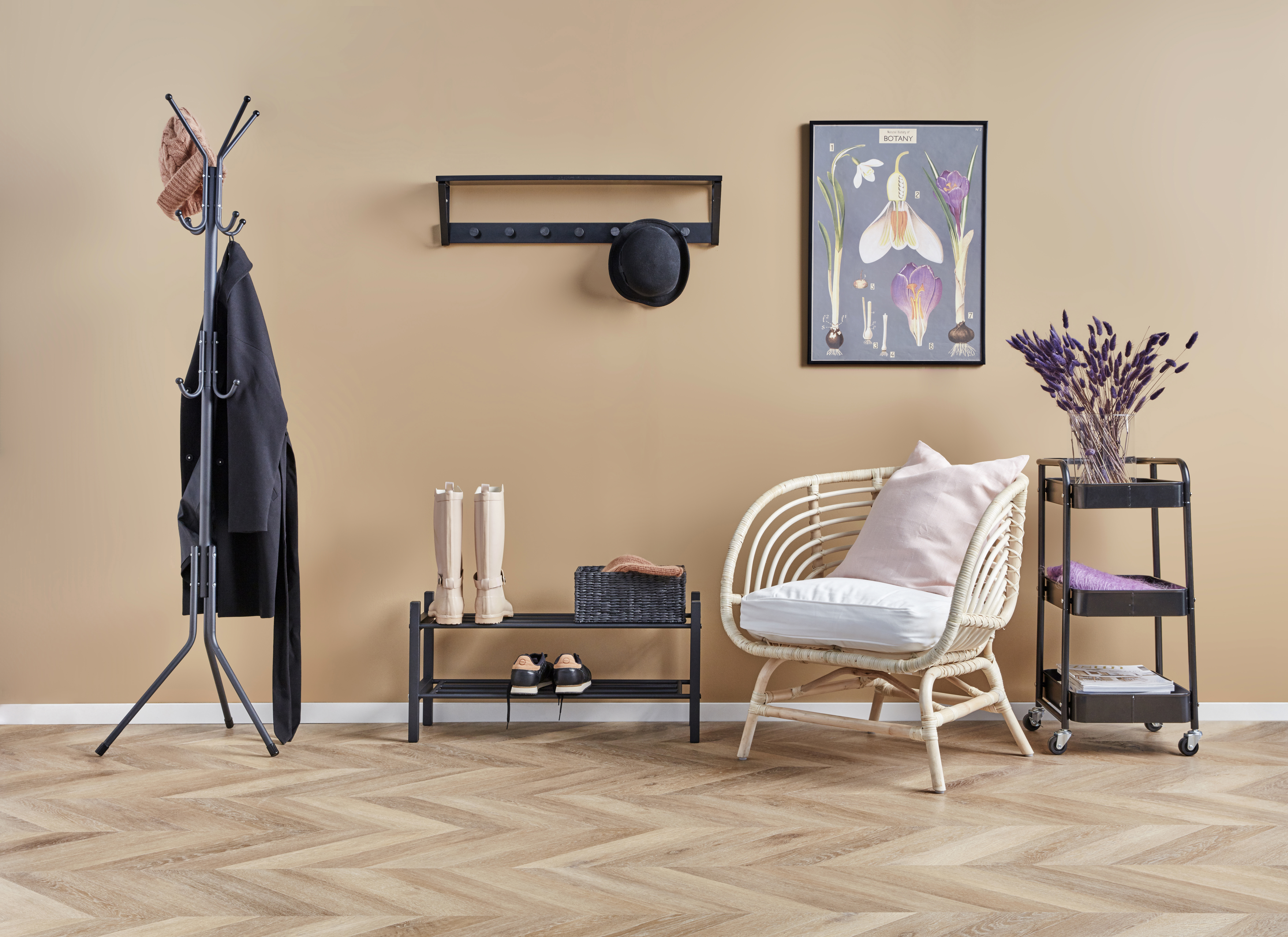 Vinyylilankku Cello Chevron Campus KL33 8,5mm 1,73m²