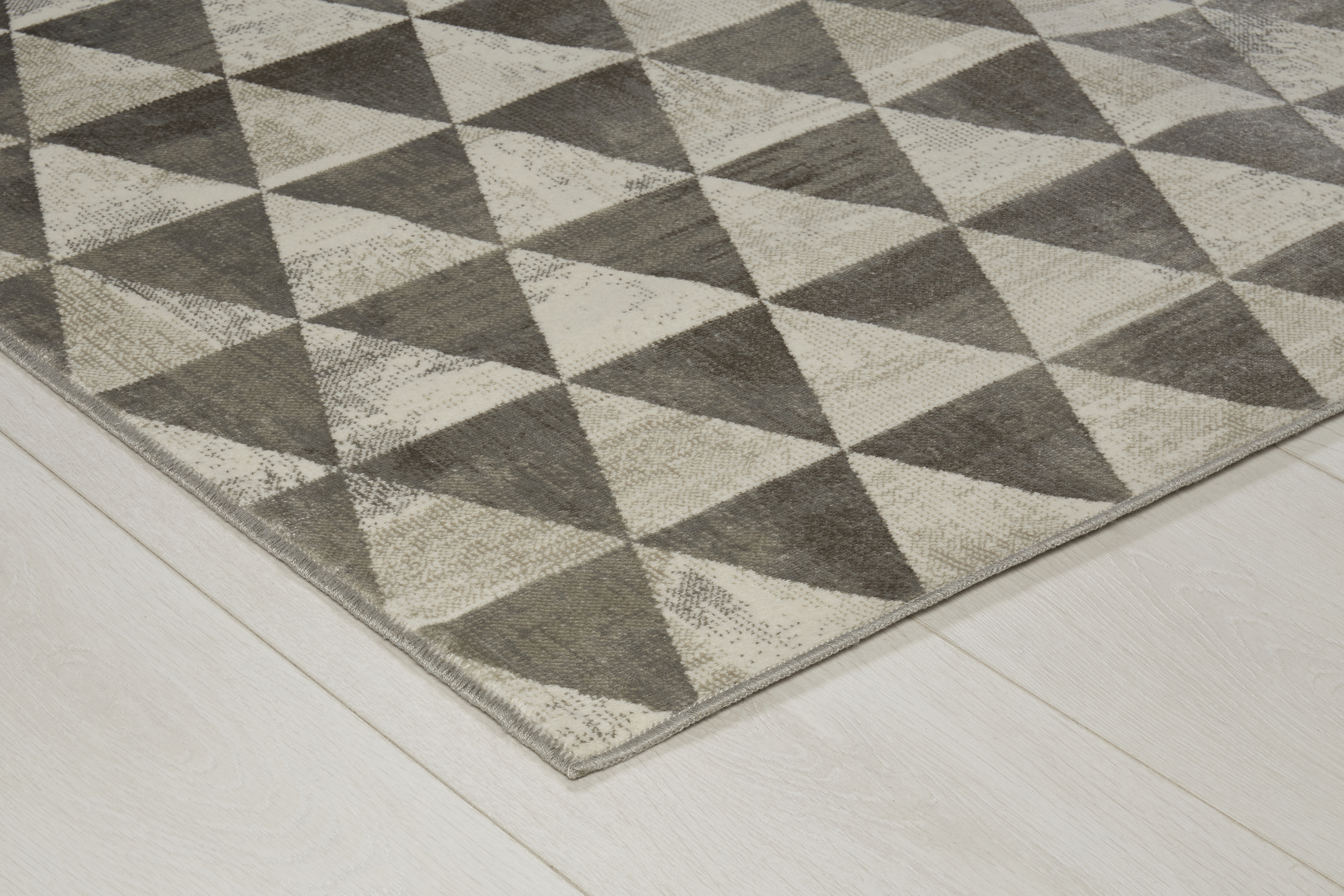 Viskoosimatto Triangle 195x300cm