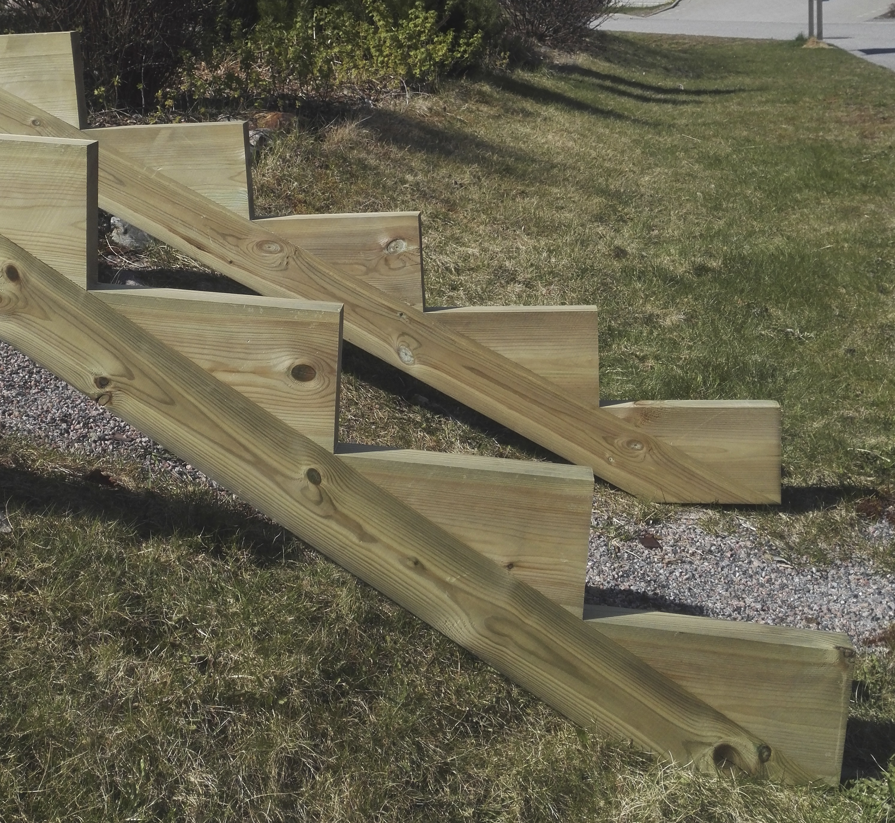 Porrasrunko FXA 4 askelmaa 170/295mm