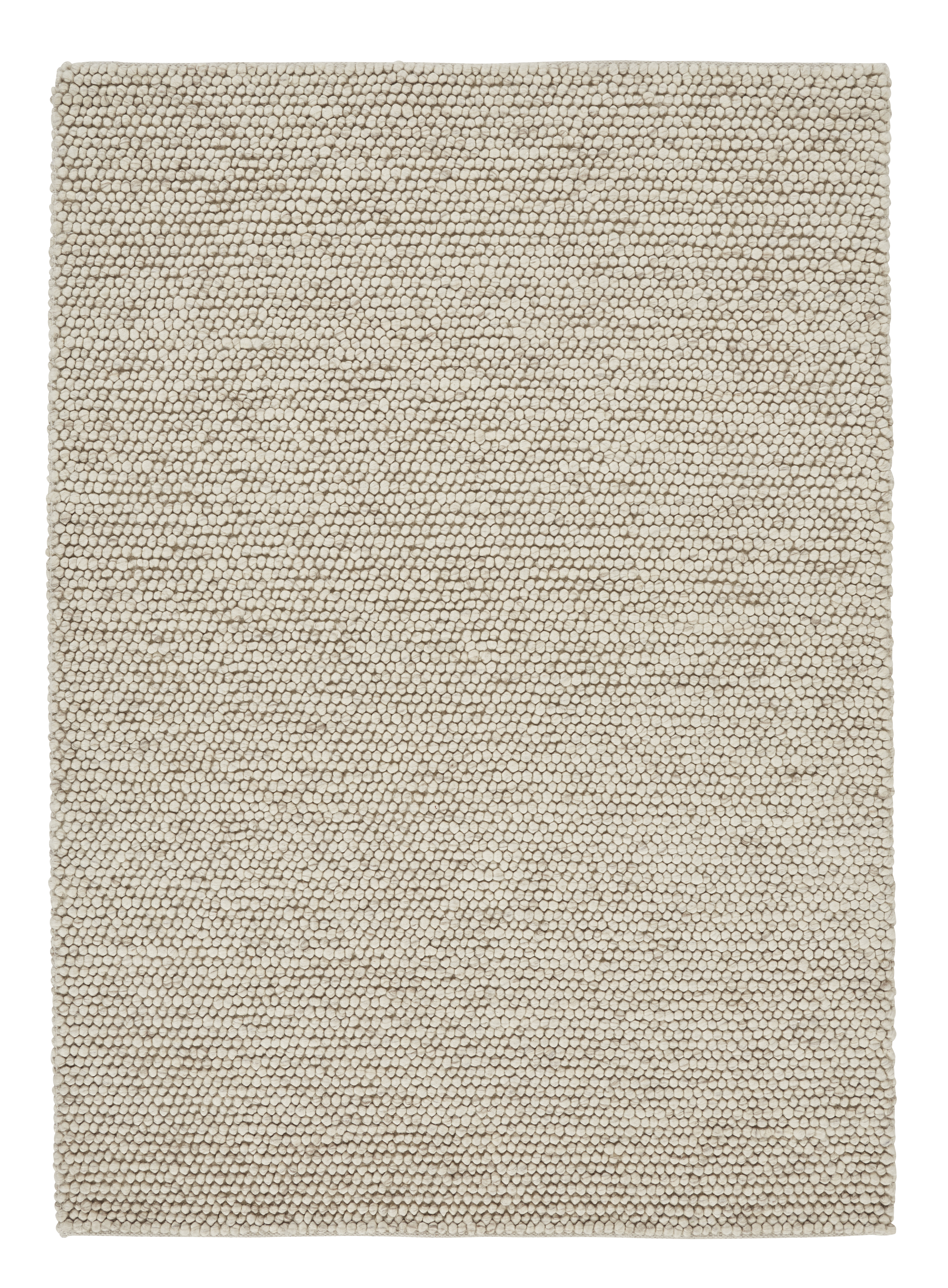 Villamatto Cello Pompula 160x230cm luonnonvalkoinen