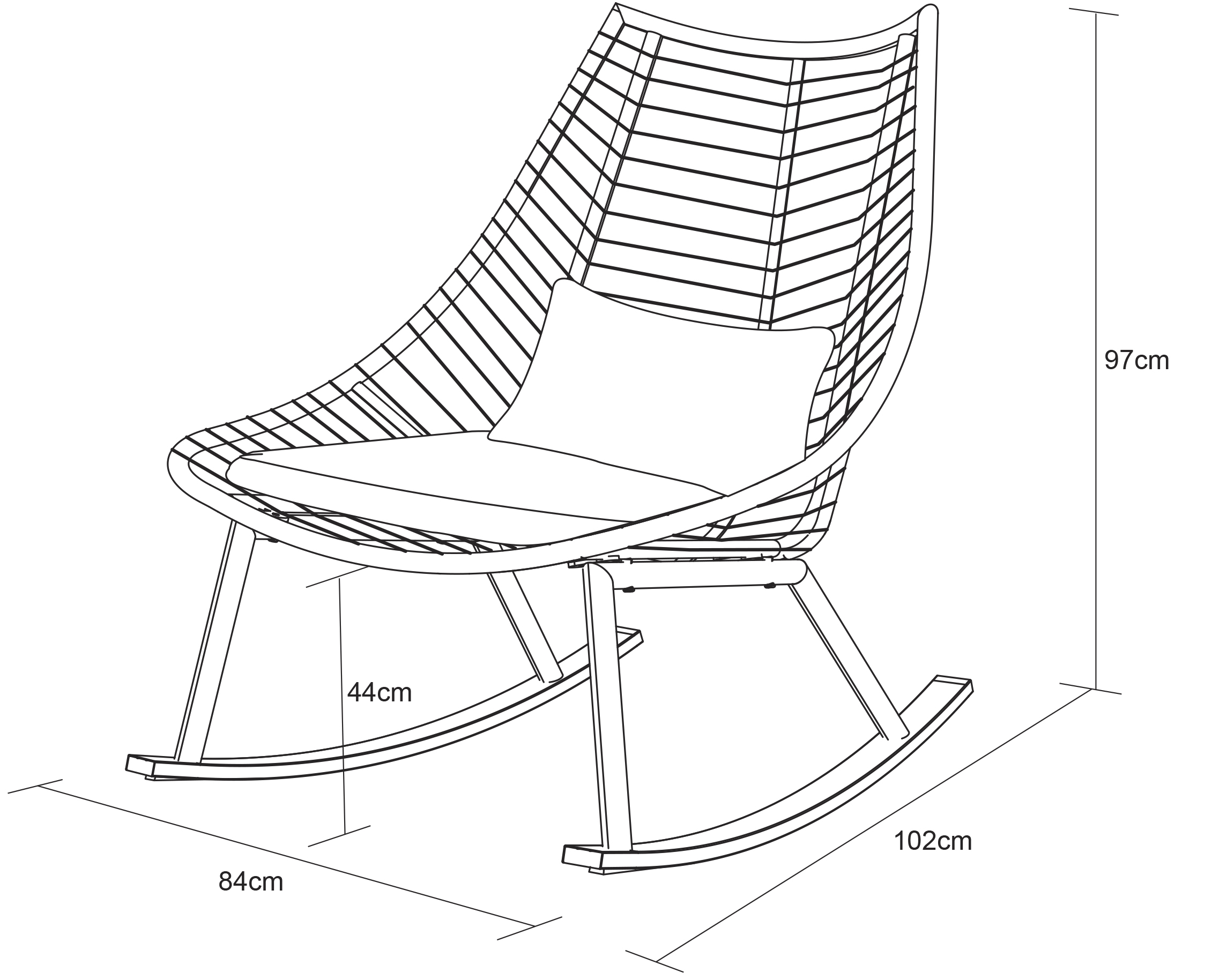 Keinutuoli Cello Oslo