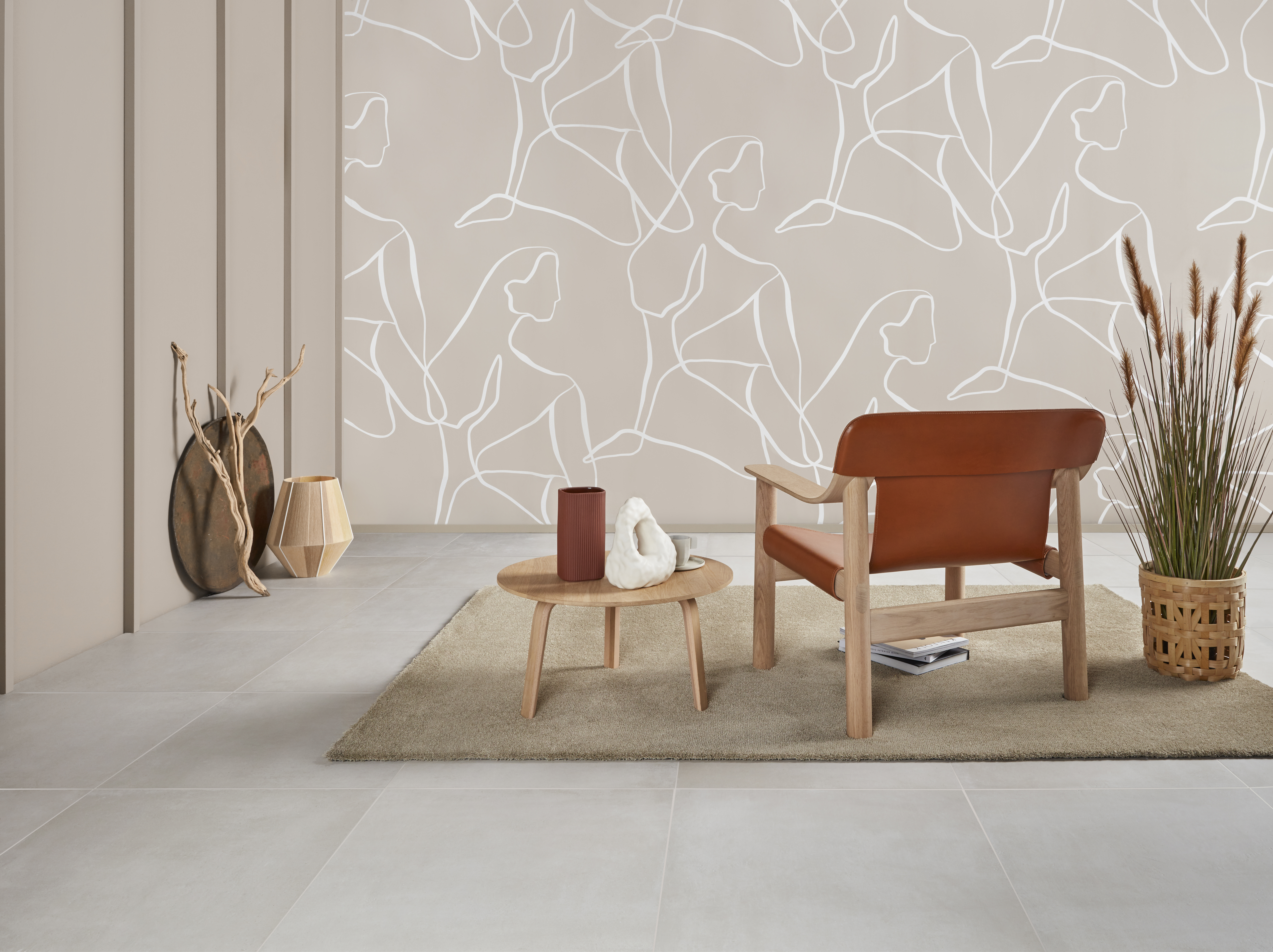 Kuvatapetti Cello Haaveilija 360x265cm kuitu beige
