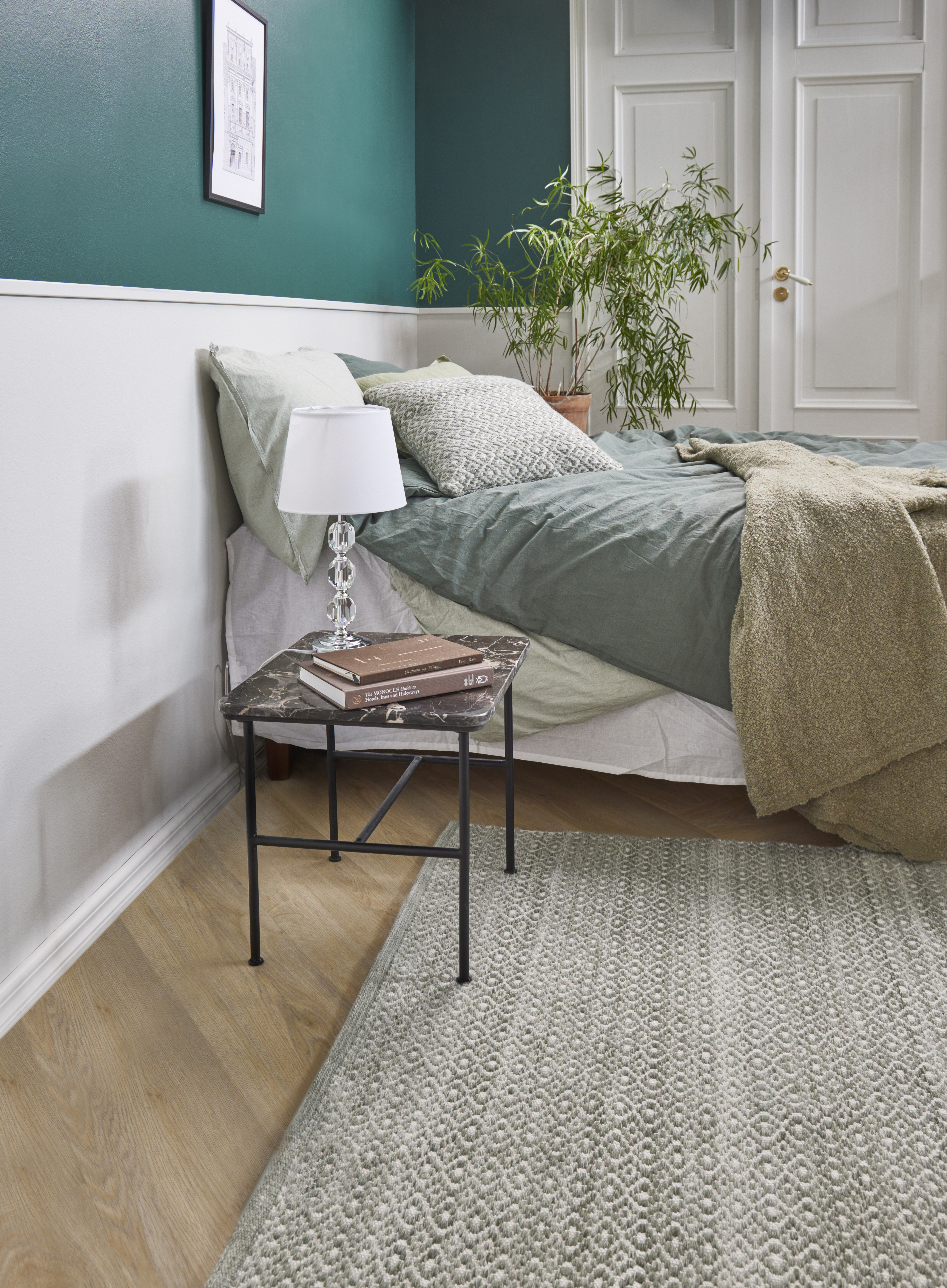 Sisustusmatto Cello inari 140x200cm vihreä