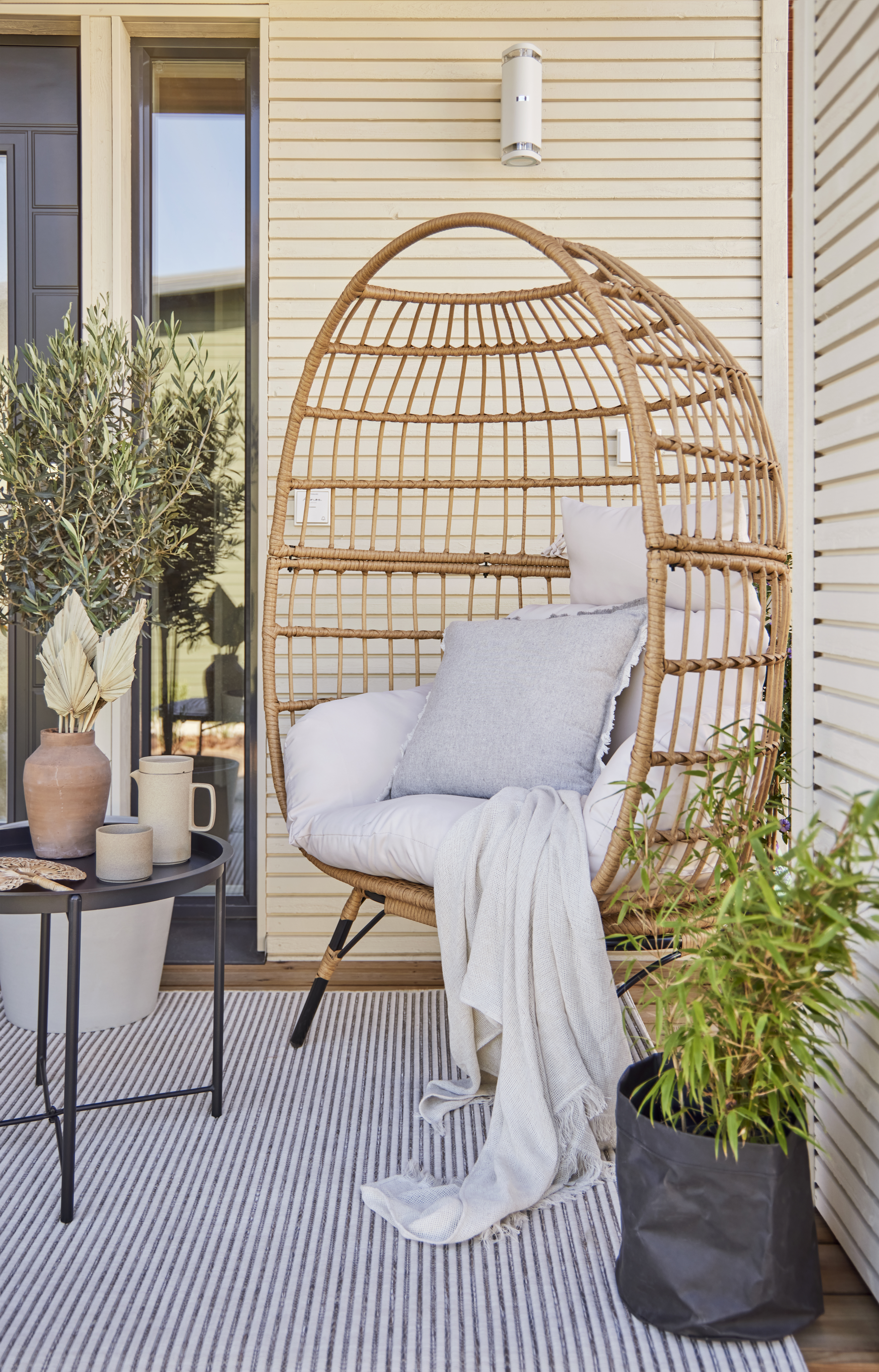 Sisustusmatto tuuli 80x200cm luonnonvalkoinen