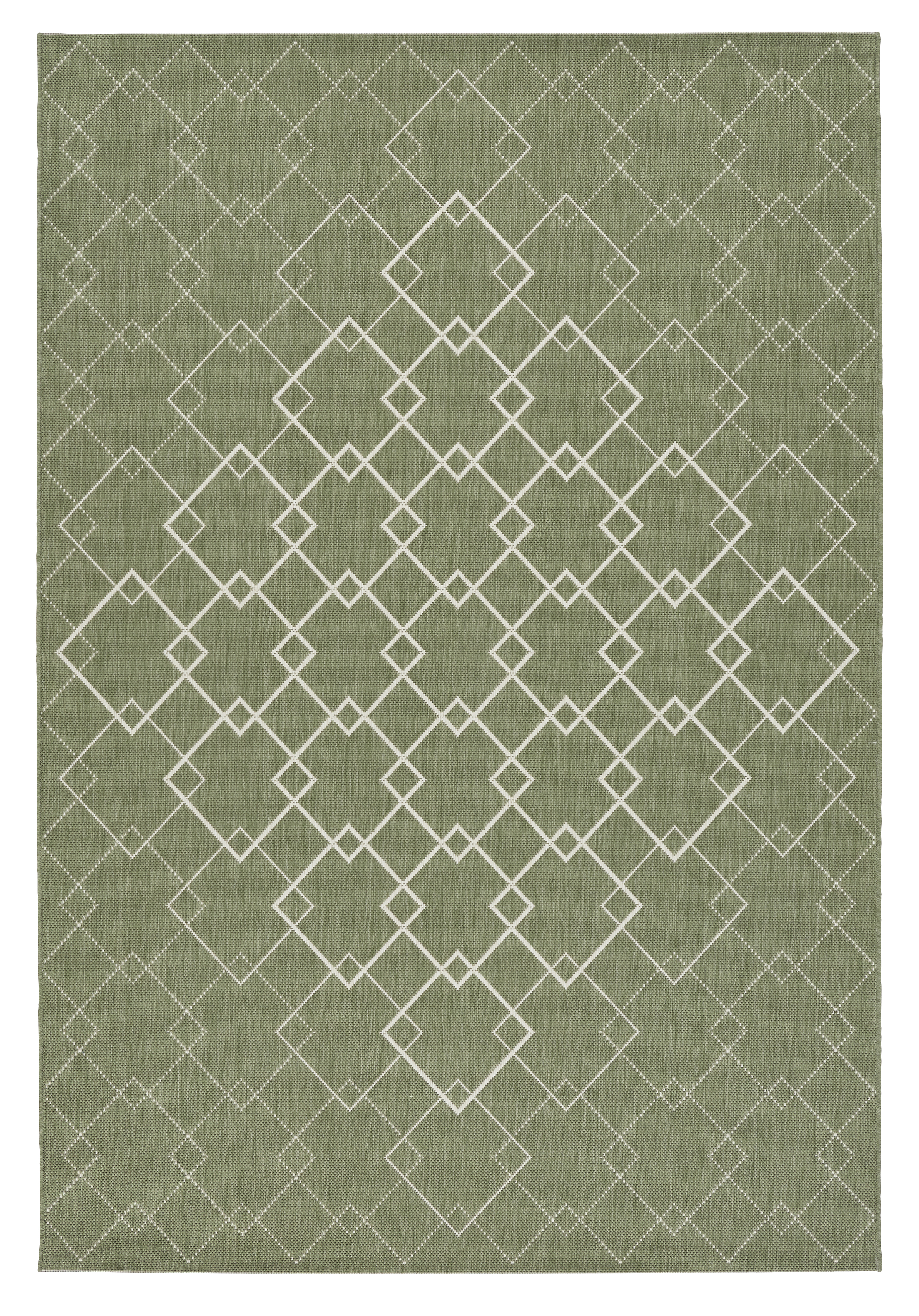 Sisustusmatto vetro 80x200cm vihreä