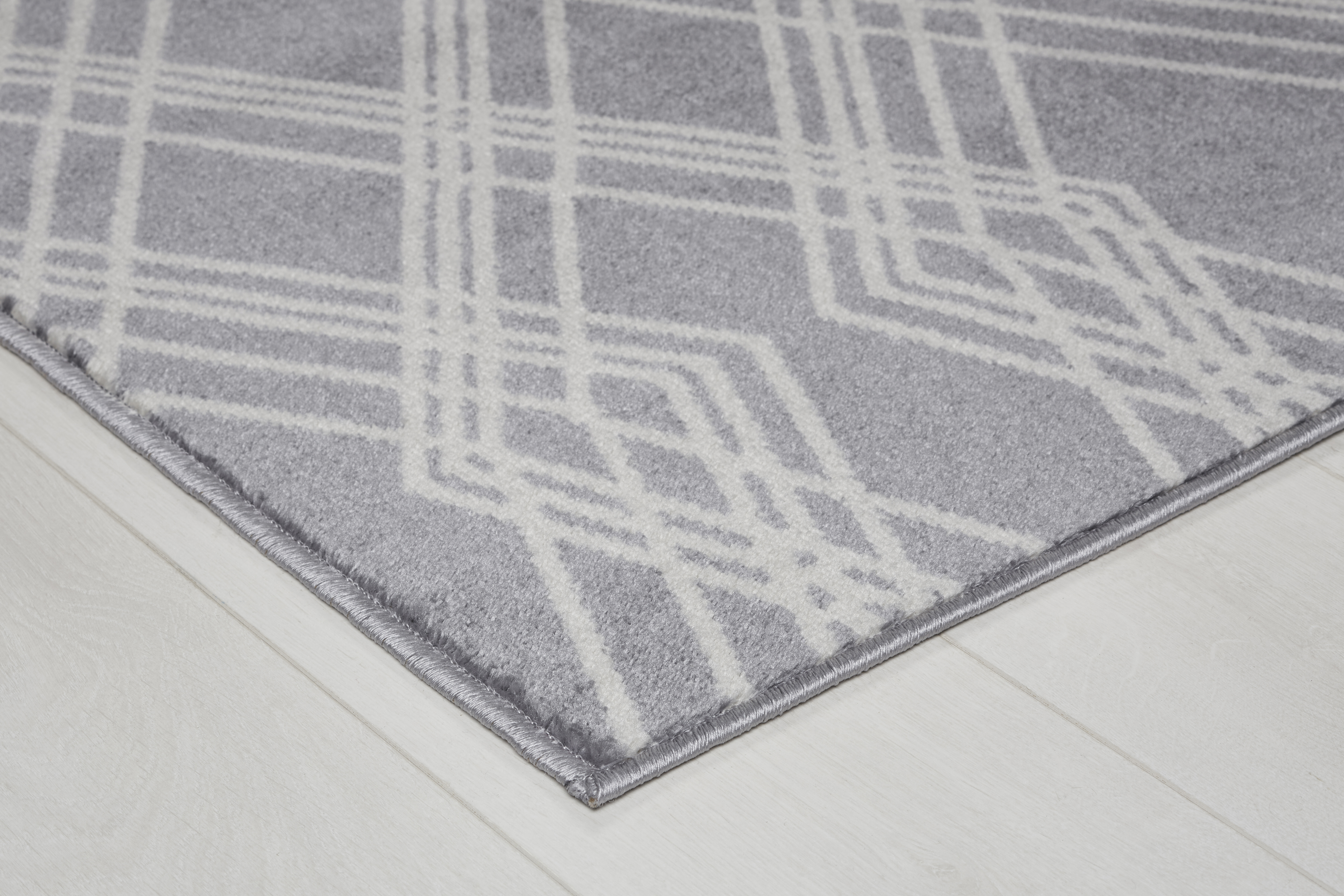 Sisustusmatto Rax 140x200 harmaa/valkoinen