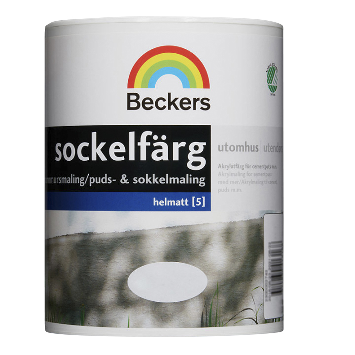 Beckers sockelfärg grafit