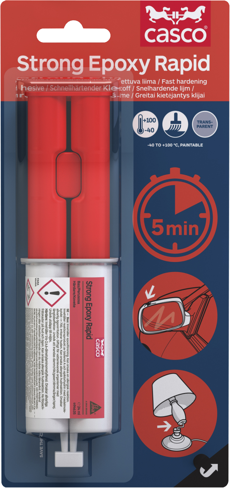Epoxylim Casco Strong Epoxy Rapid 2x12ml KRauta