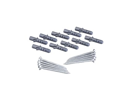 Skruv Elfa Med plugg 10-pack 470696