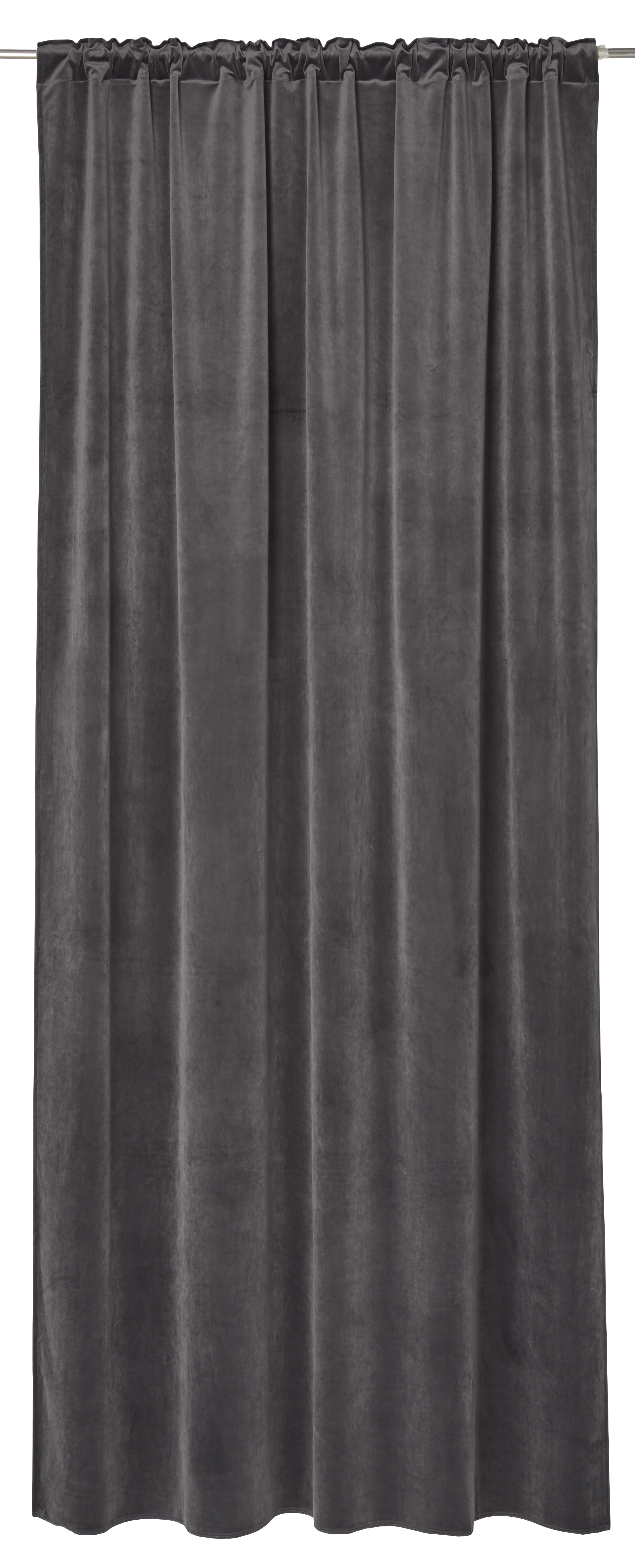 Valmisverho Cello Velvet tummanharmaa 140x240cm