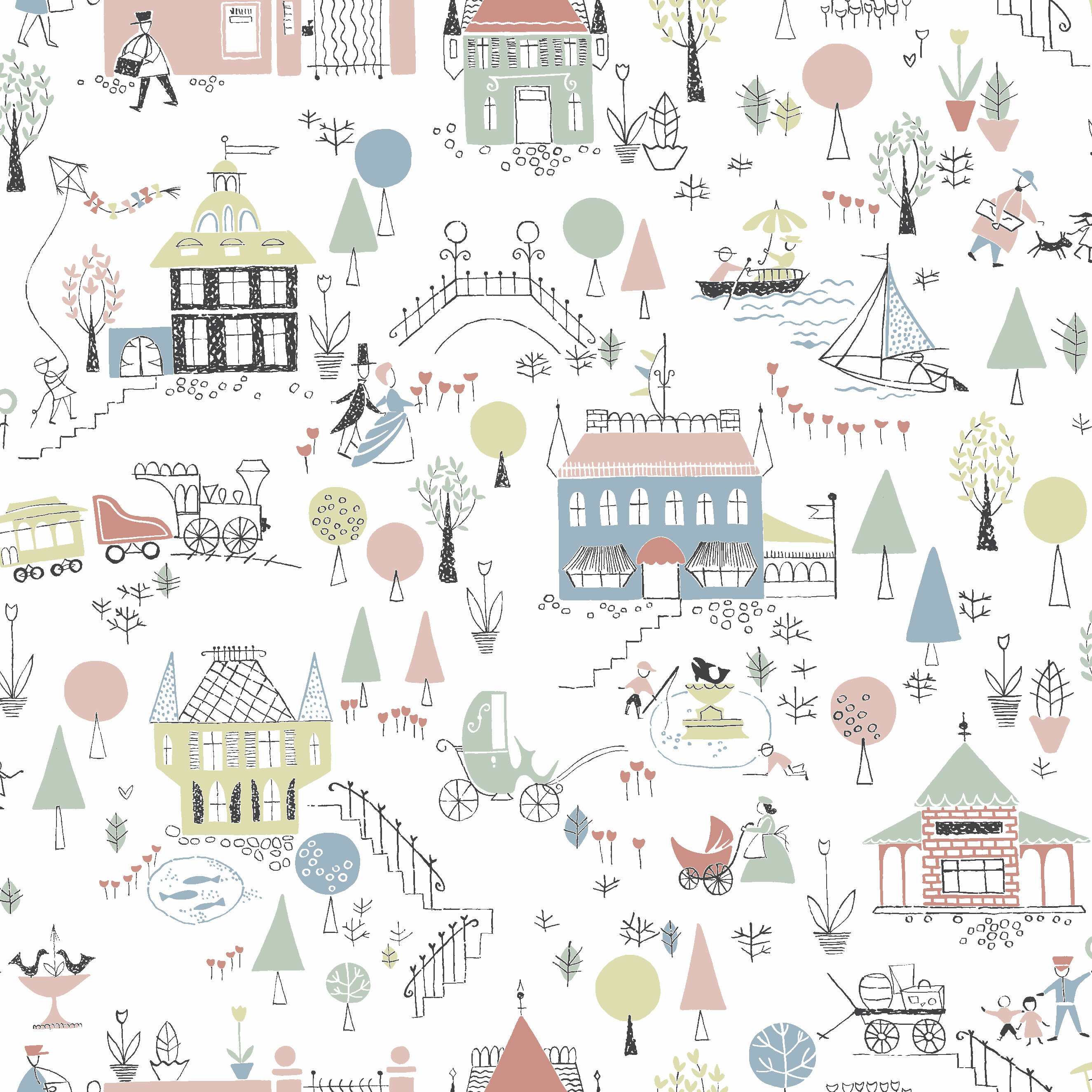 Tapetti Engblad Arkiv 5382 kuitu 10,05m