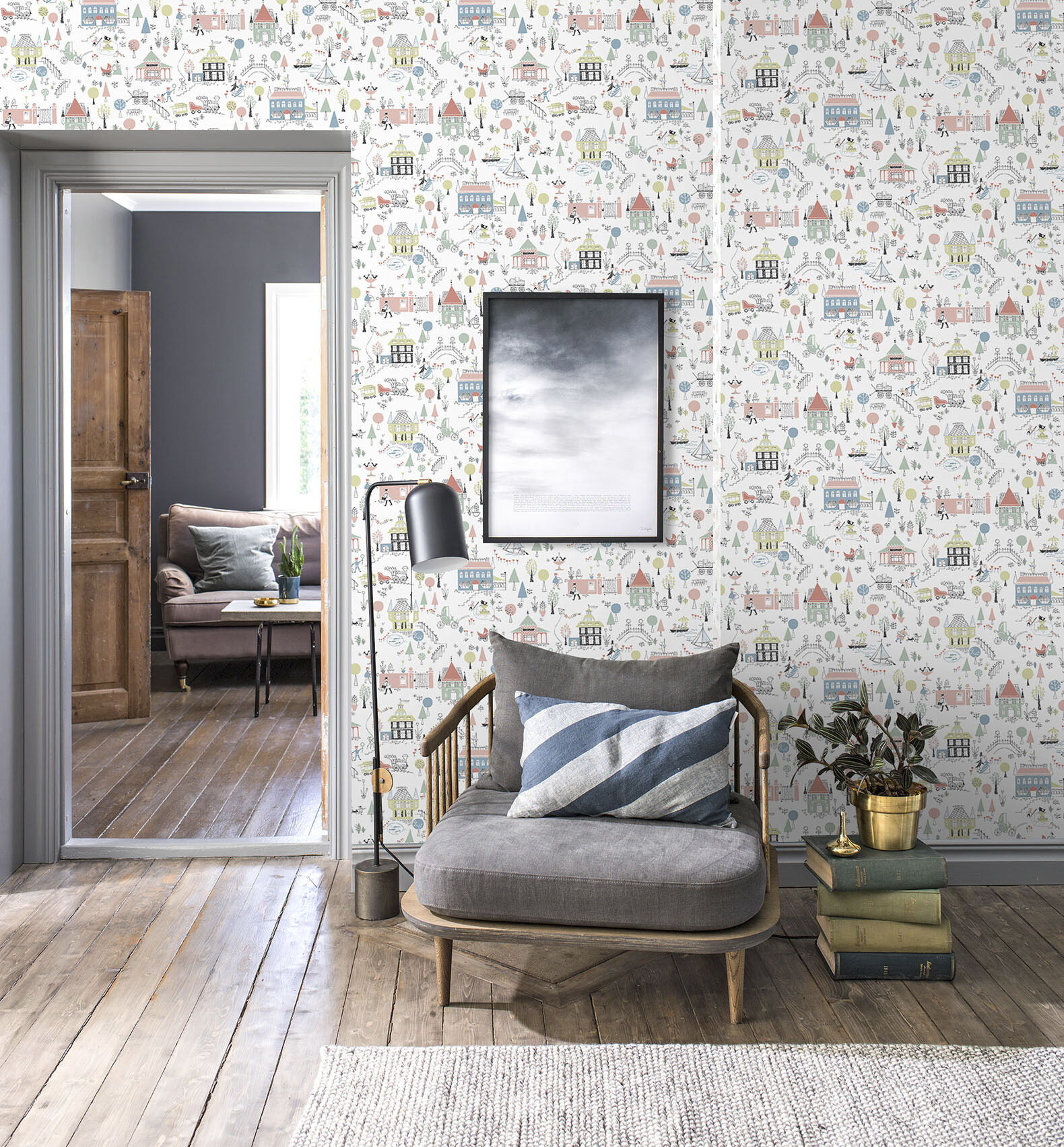 Tapetti Engblad Arkiv 5382 kuitu 10,05m