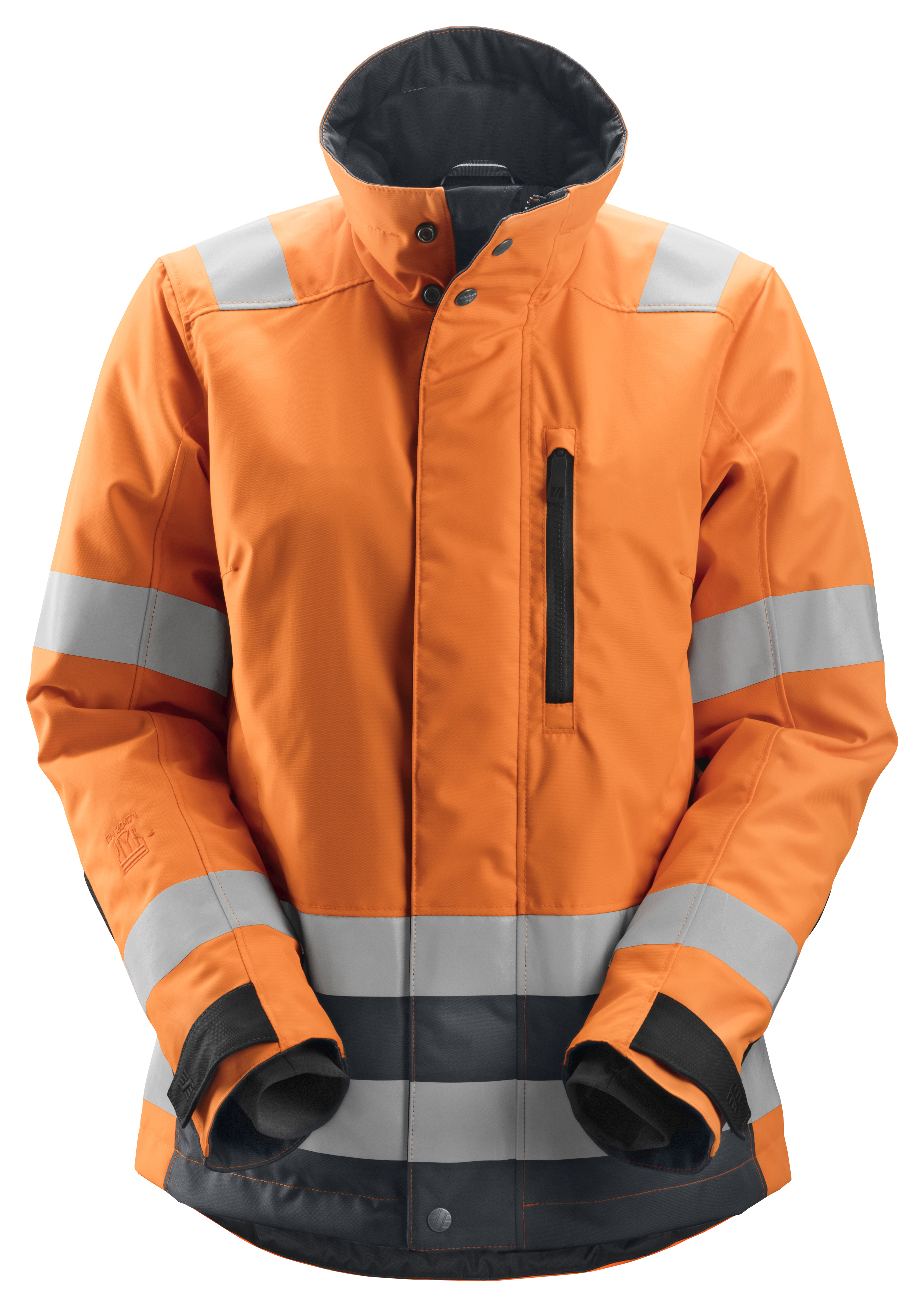 Huomiotalvitakki Snickers AllroundWork naisten 37.5®1137 oranssi-harmaa koko L