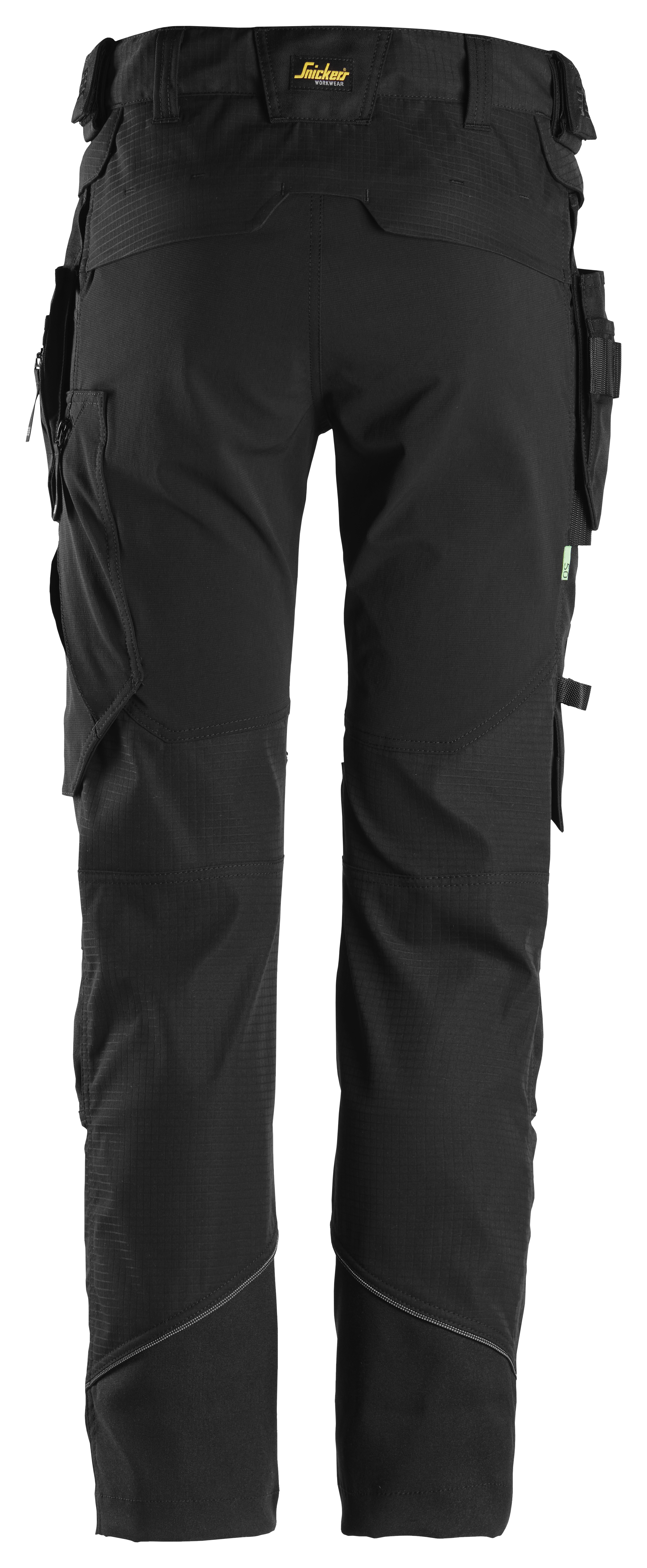 Housut Snickers 6972-0404 irrotettavat riipputaskut musta koko 50