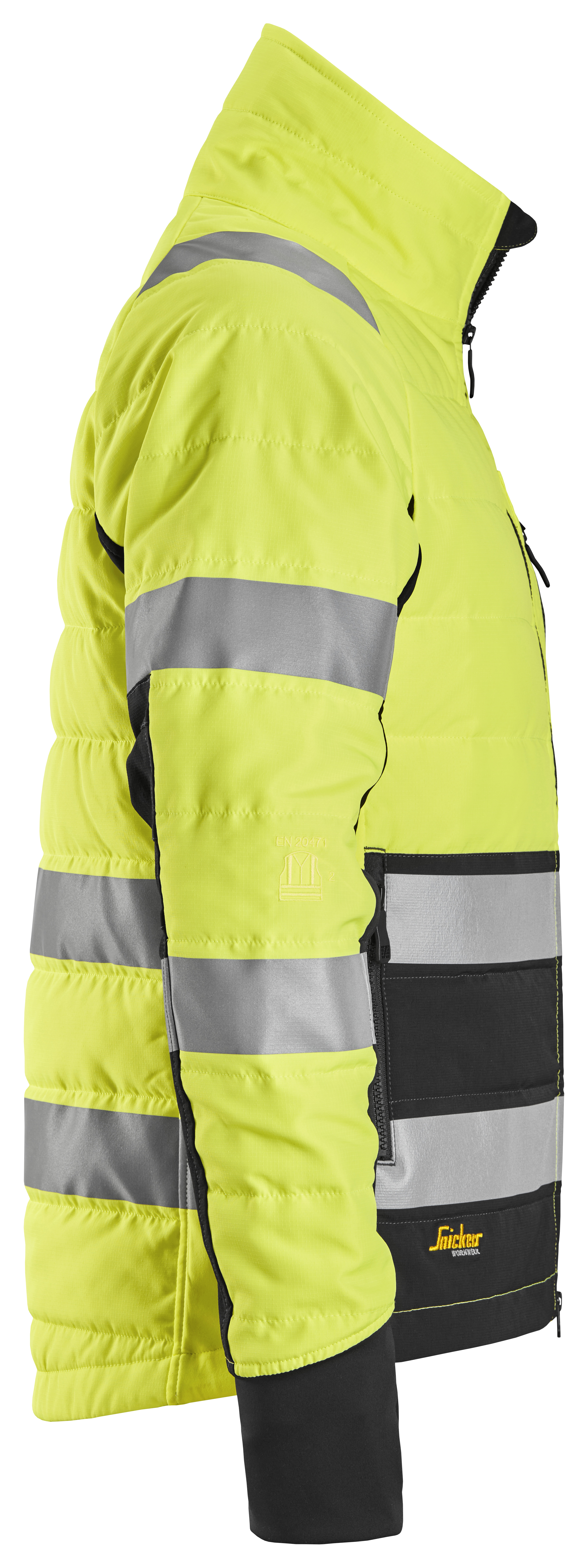 Kevyttoppatakki Snickers AllroundWork 8133-6604 huomio lk 2 keltainen L