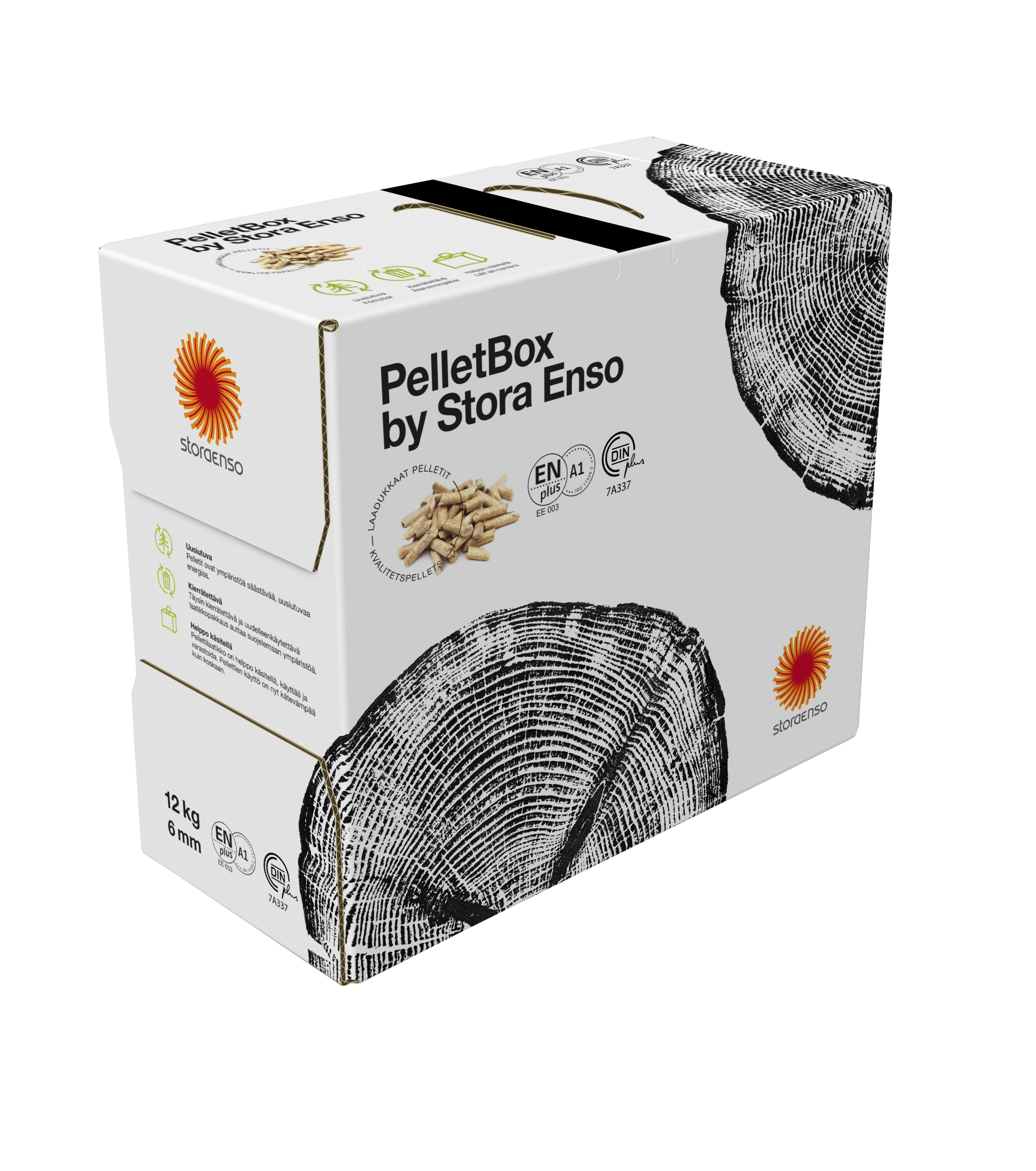 Pelletti 6mm pellettilaatikko 12kg