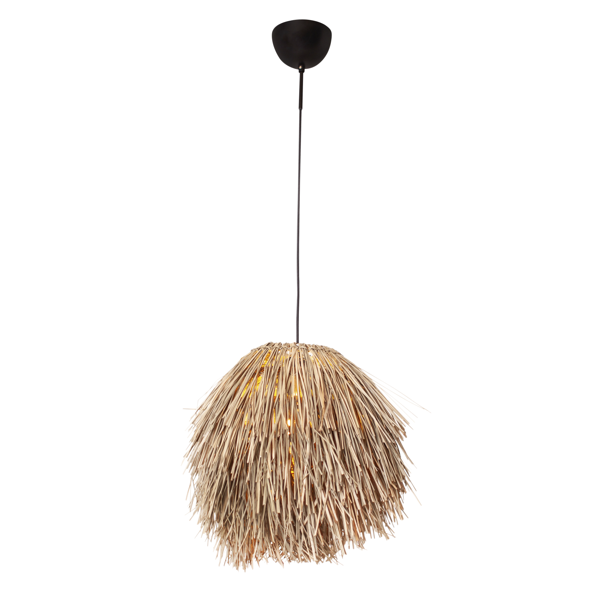 Riippuvalaisin By Rydéns Bali musta/luonnonvärinen